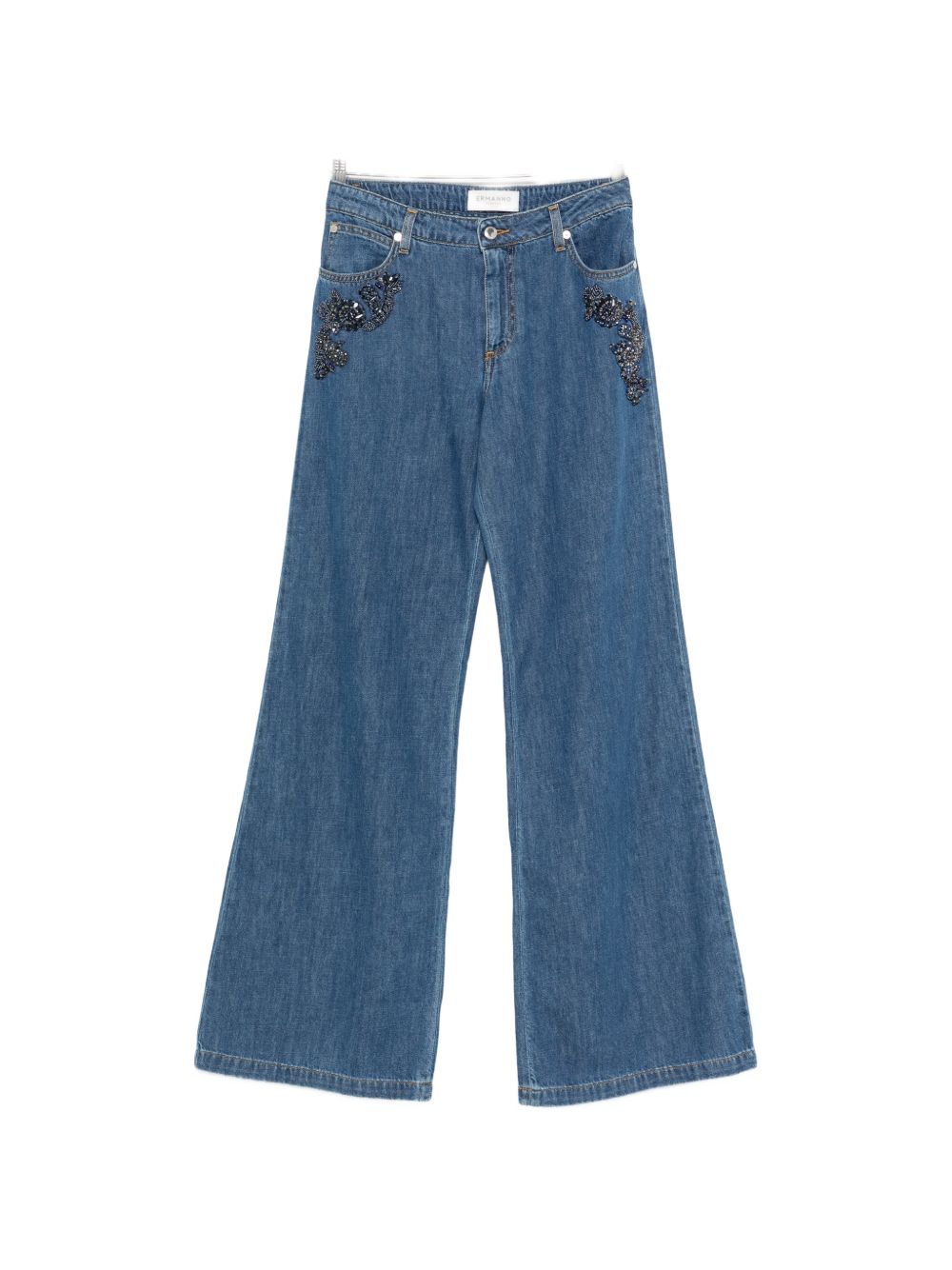 Ermanno Firenze Women's Flared Leg Denim Jeans