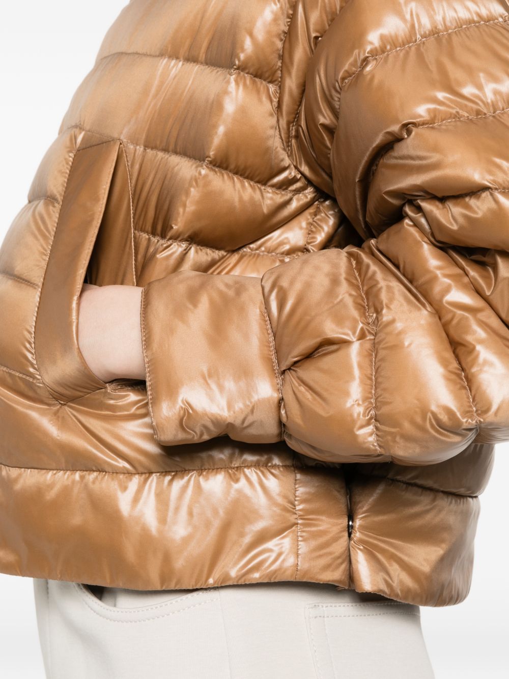 Herno Women's Nylon Short Down Jacket