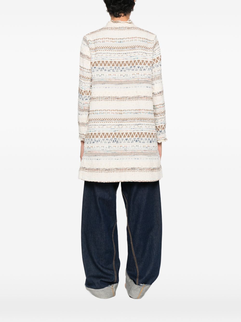 Bye Women's Cotton Blend Caban Coat