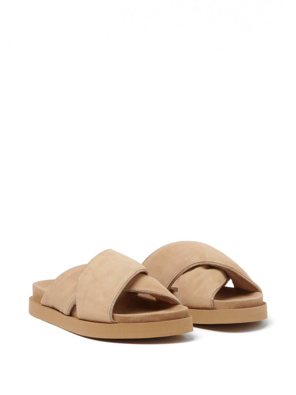 Fabiana Filippi Women's Suede Leather Platform Sandals