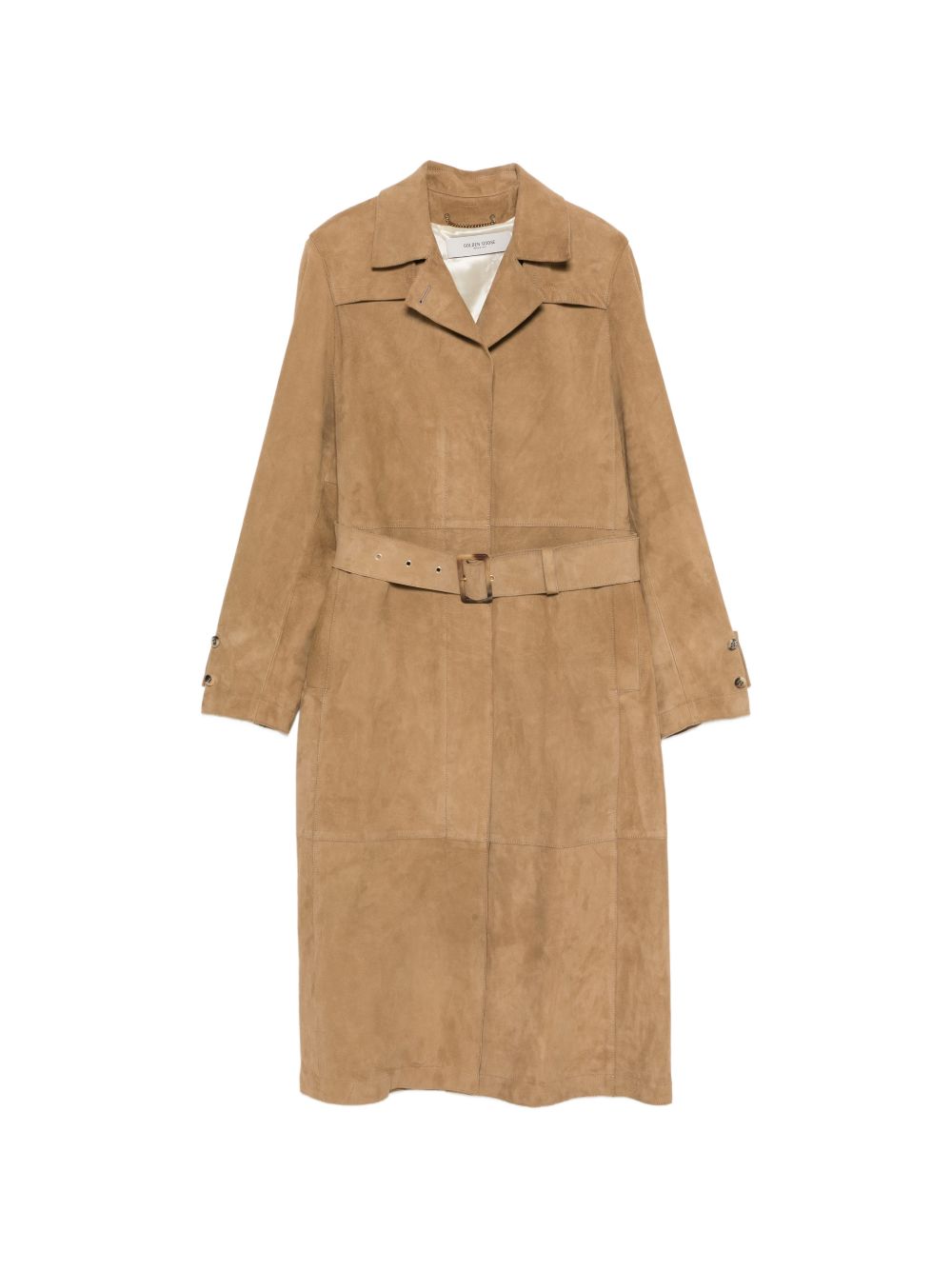 Golden Goose Women's Suede Leather Trench Coat