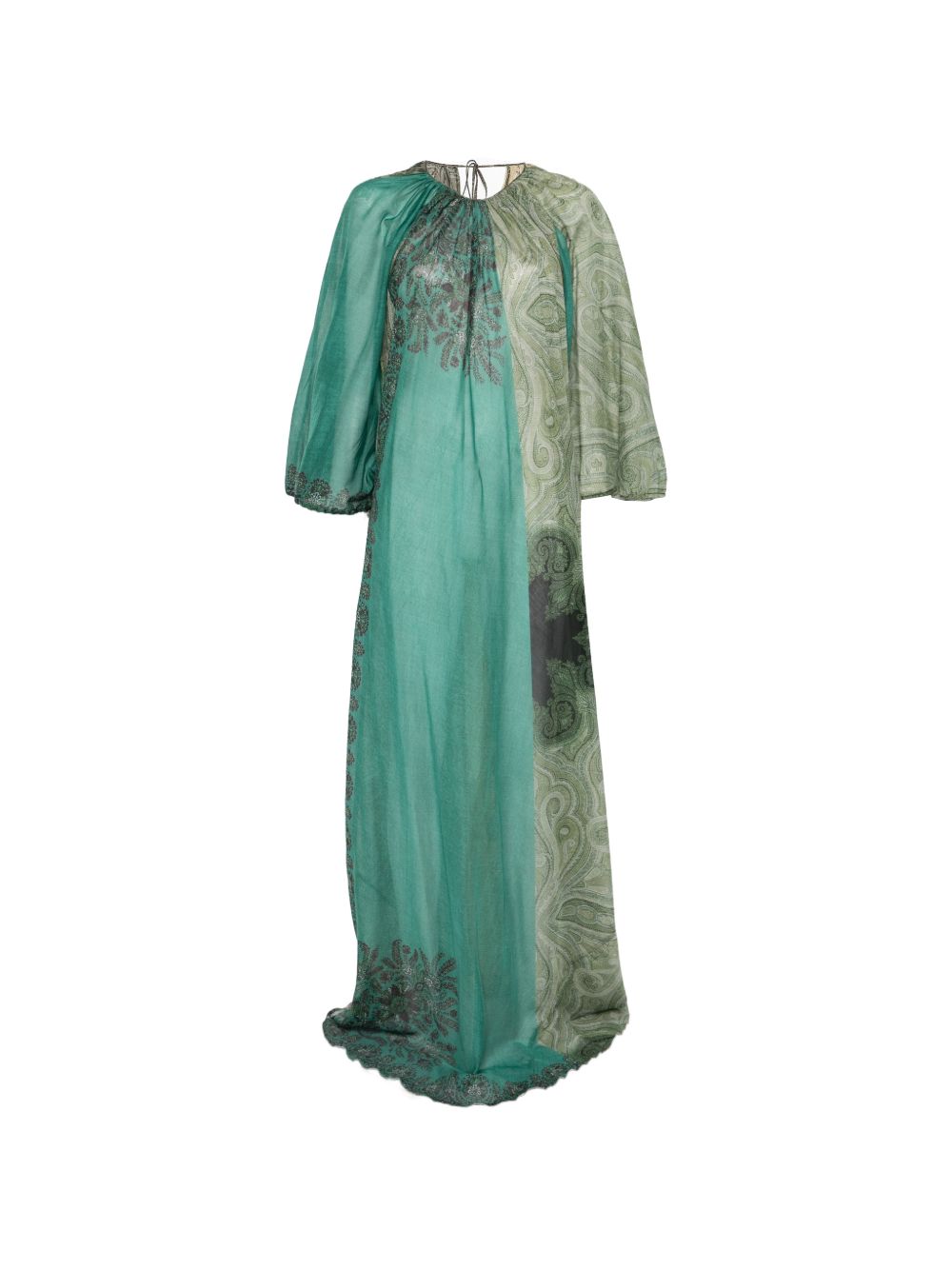 Pierre Louis Mascia Women's Pritned Cotton And Silk Dress