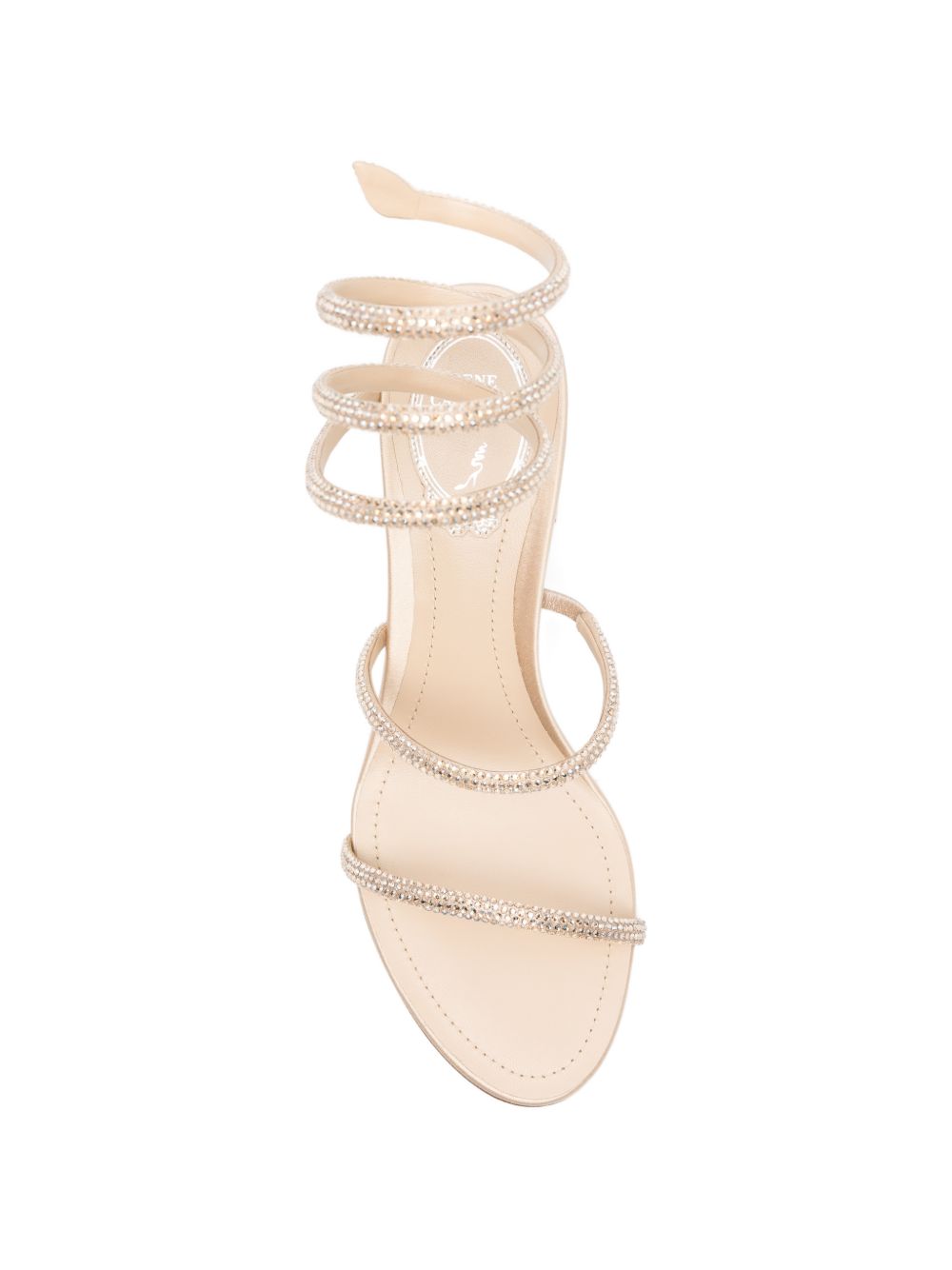 Renã© Caovilla Cleo Satin Sandals