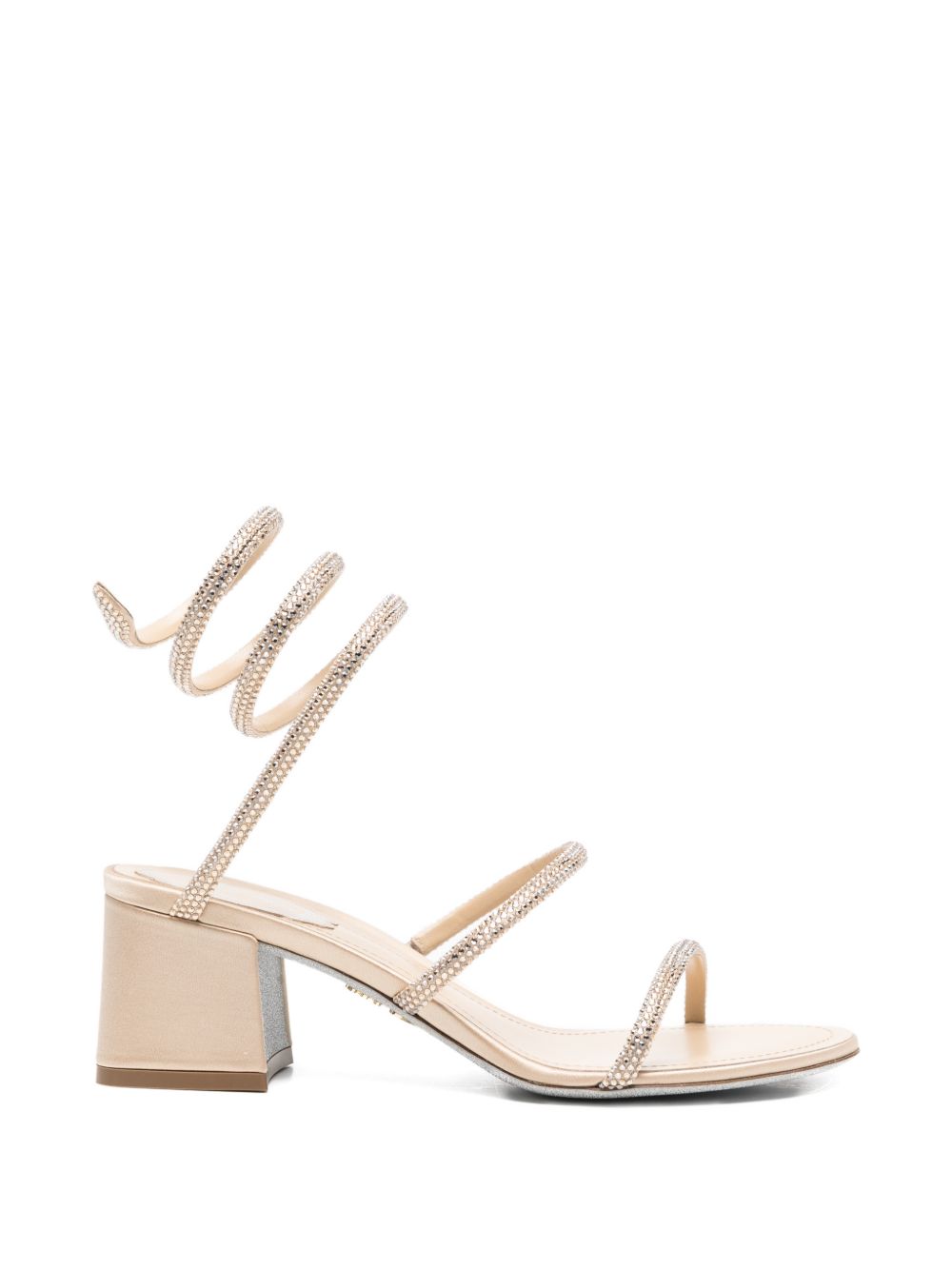 Renã© Caovilla Cleo Satin Sandals
