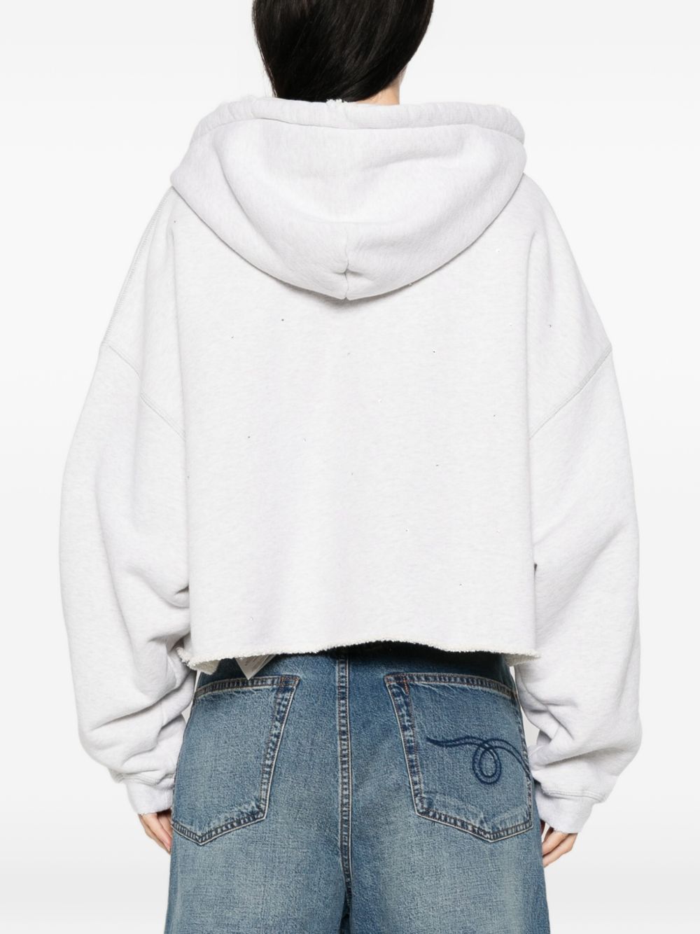 Golden Goose Women's Cotton Cropped Hoodie