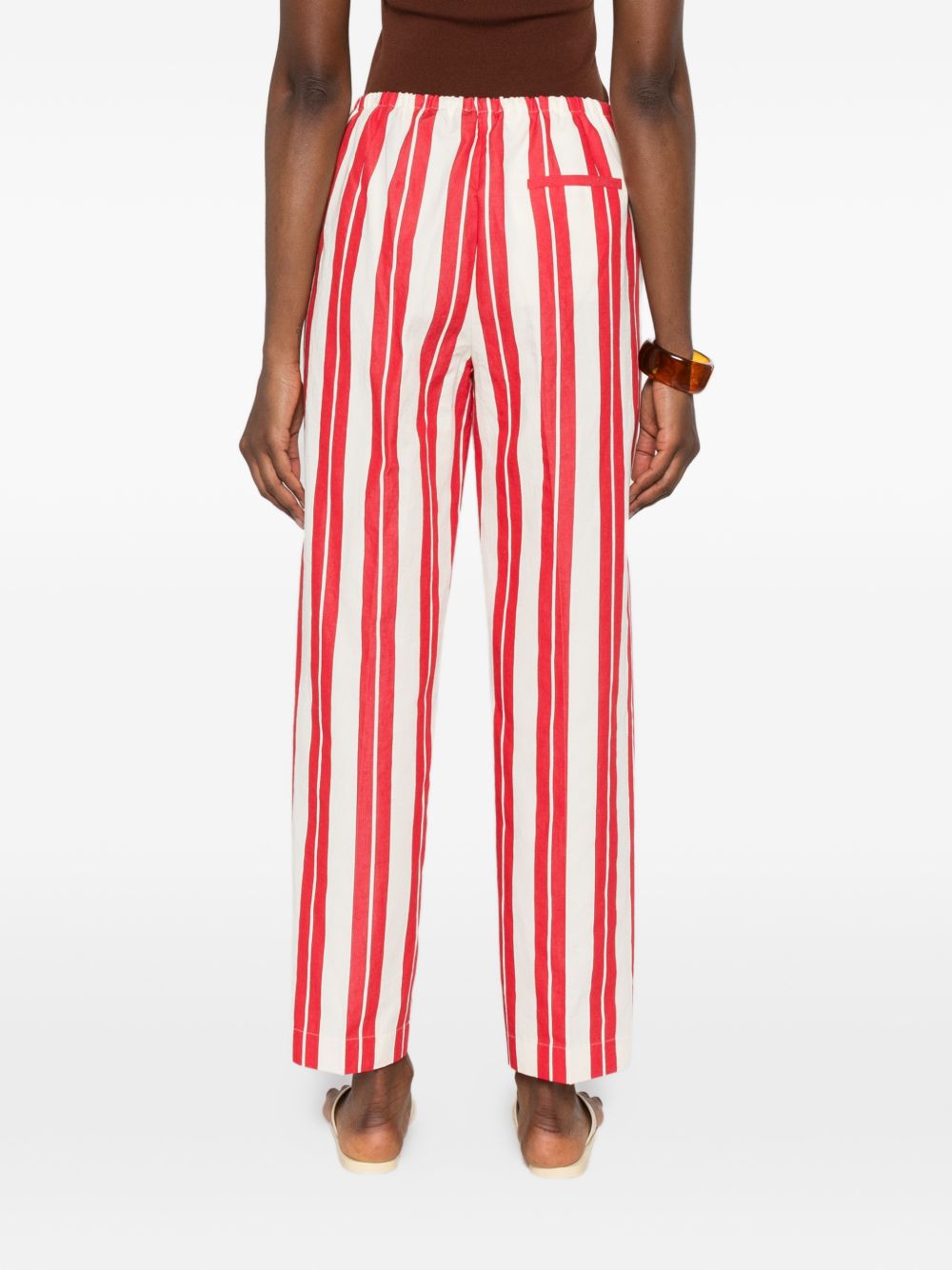 Forte Forte Women's Striped Drawstring Trousers