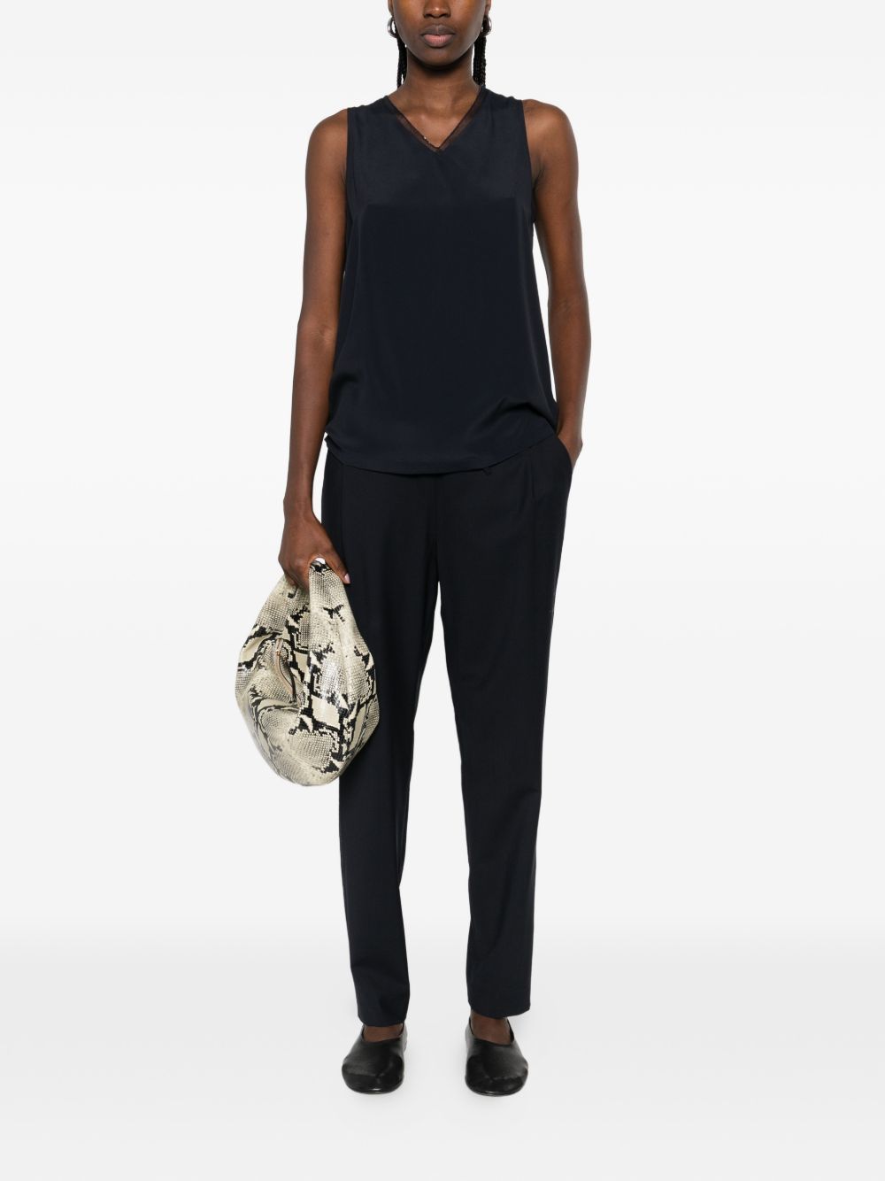Fabiana Filippi Women's Wool Drawstring Trousers