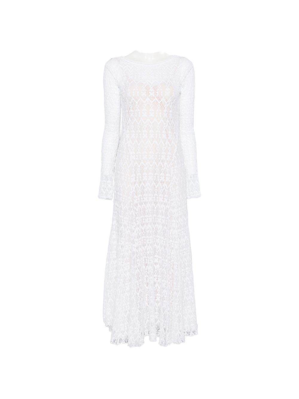 Forte Forte Women's V-Back Lace Long Dress
