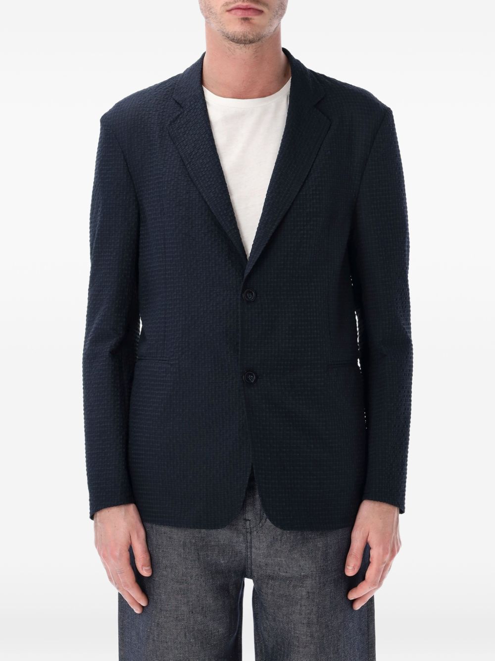 Emporio Armani Men's Single-Breasted Blazer Jacket