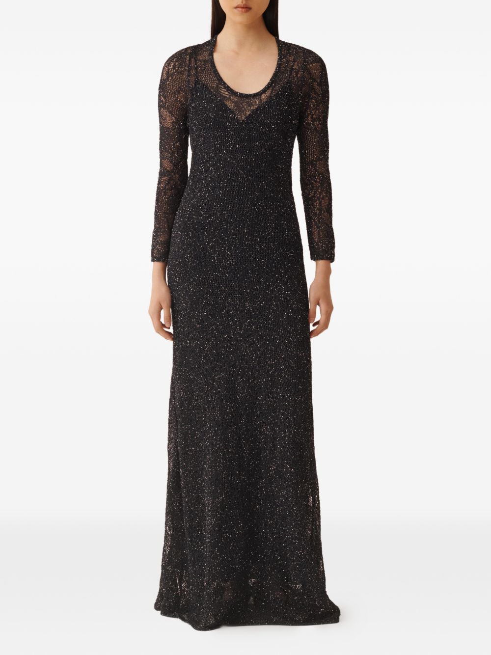 Fabiana Filippi Women's Lace Long Dress