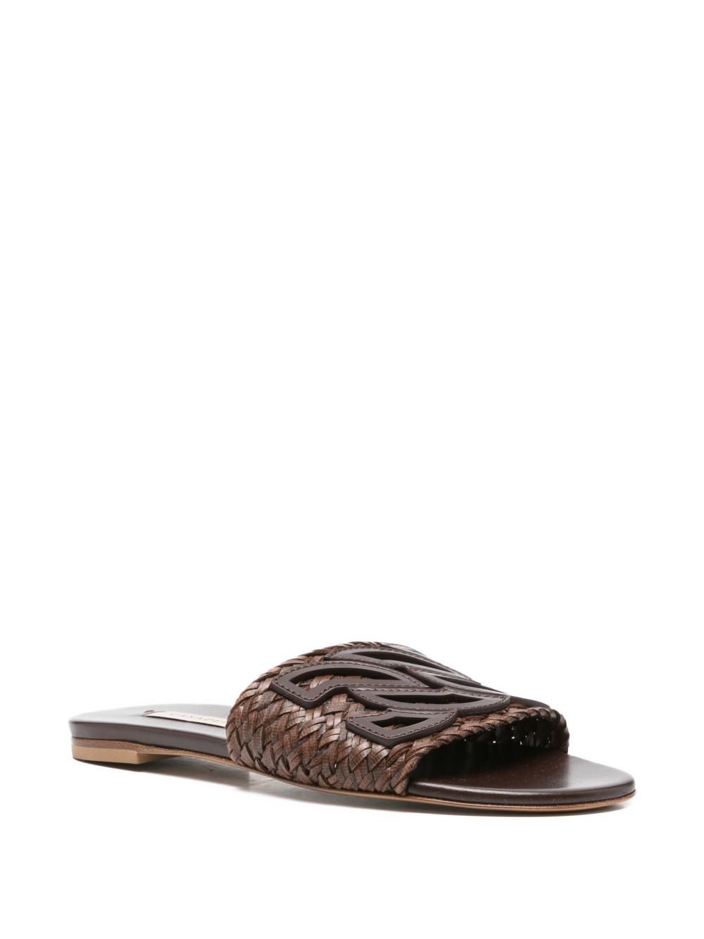 Casadei Women's Leather Flat Sandals