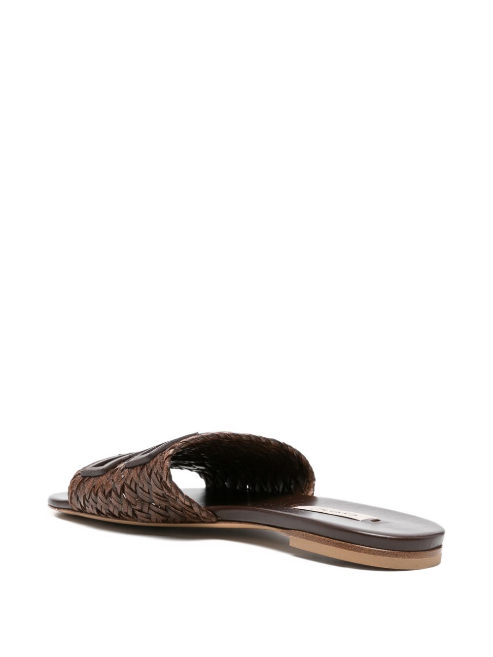 Casadei Women's Leather Flat Sandals
