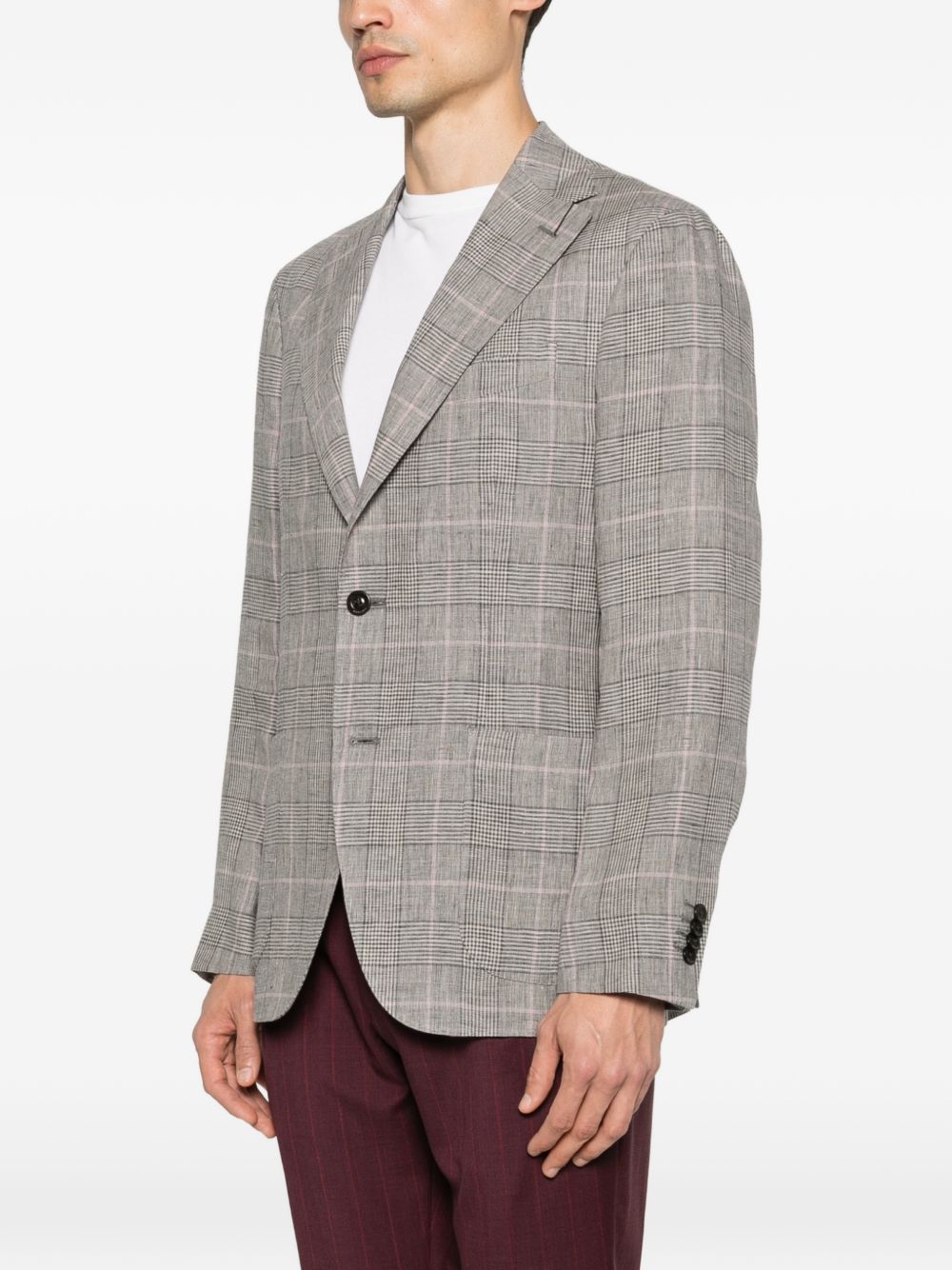 Boglioli Men's Line Double-Breasted Jacket