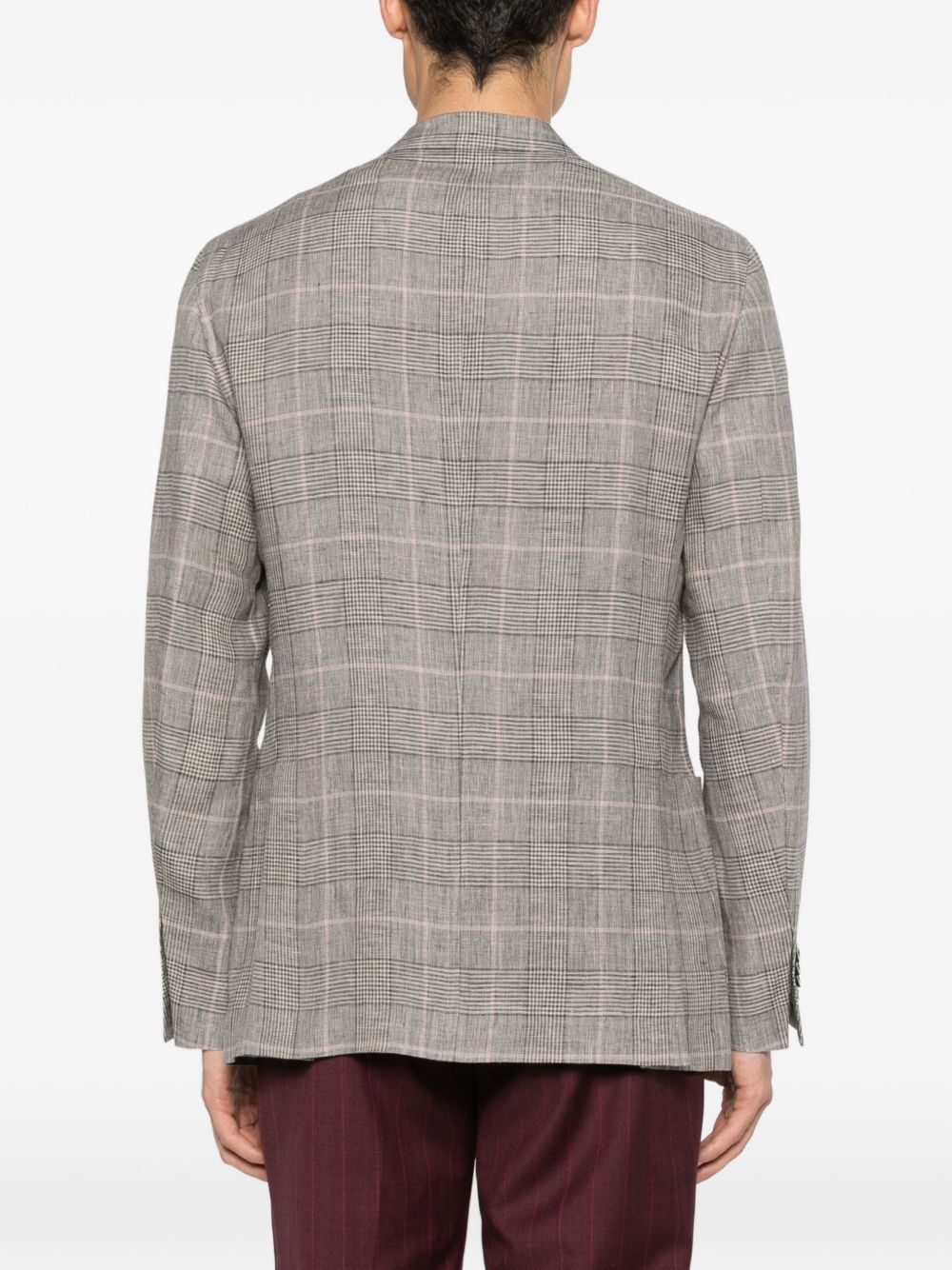 Boglioli Men's Line Double-Breasted Jacket