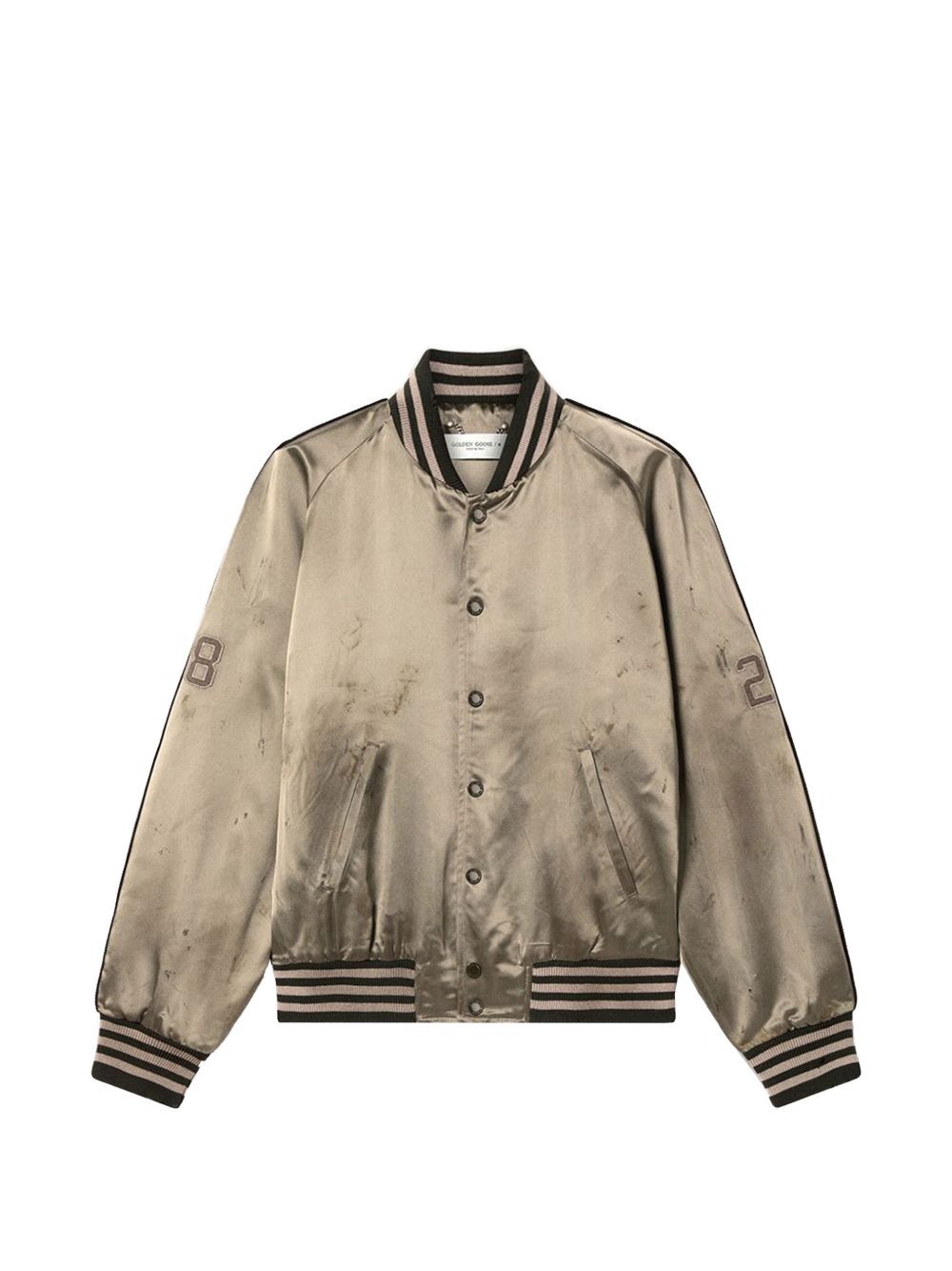 Golden Goose Men's Satin Bomber Jacket