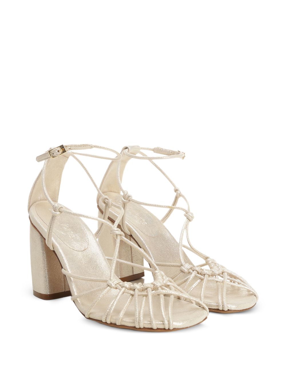 Forte Forte Women's Leather Heel Sandals