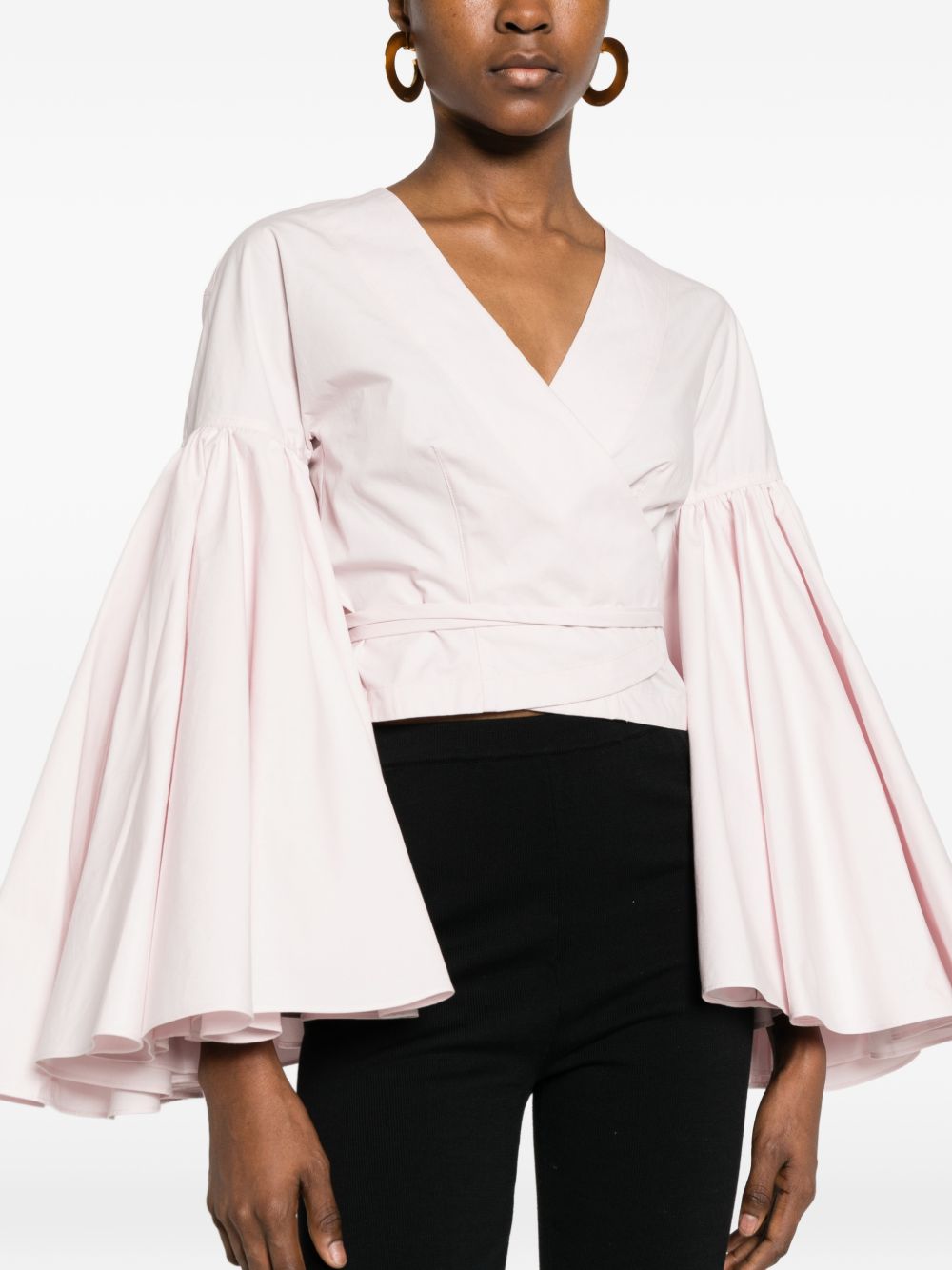 Jacquemus Women's Le Cache Coeur Paysan Top