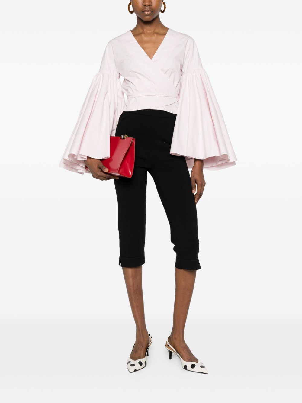 Jacquemus Women's Le Cache Coeur Paysan Top