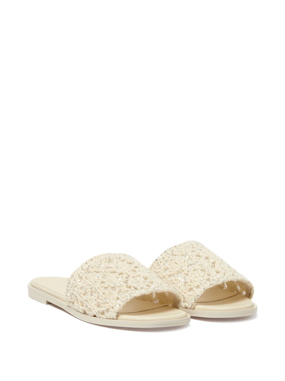 Fabiana Filippi Women's Knitted Flate Sandals