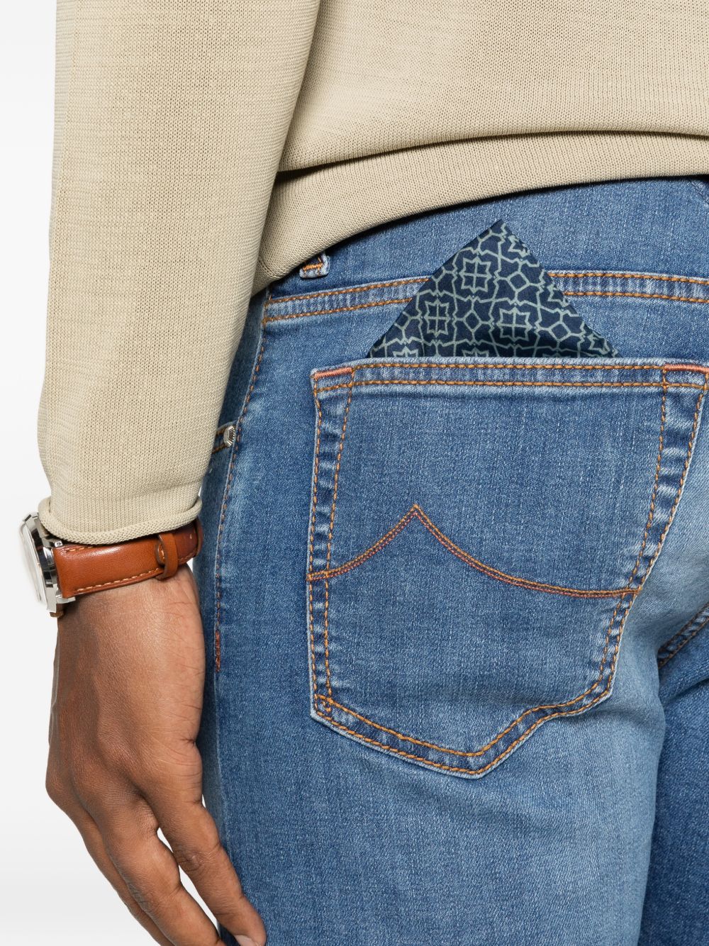 Jacob Cohen Men's Slim Fit Denim Jeans