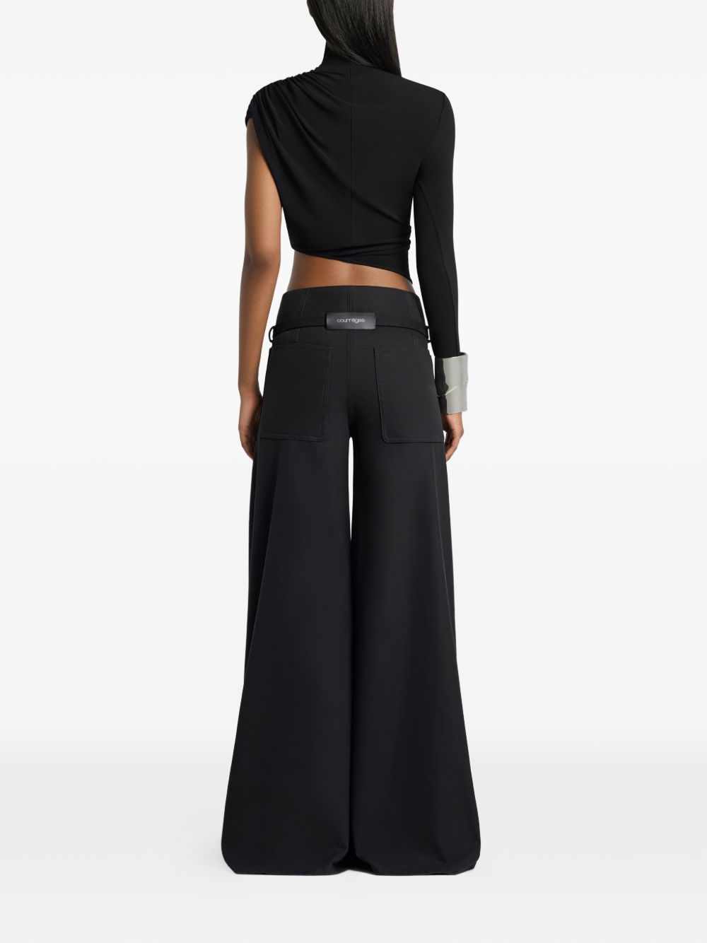 Courreges Women's Asymmetric Top