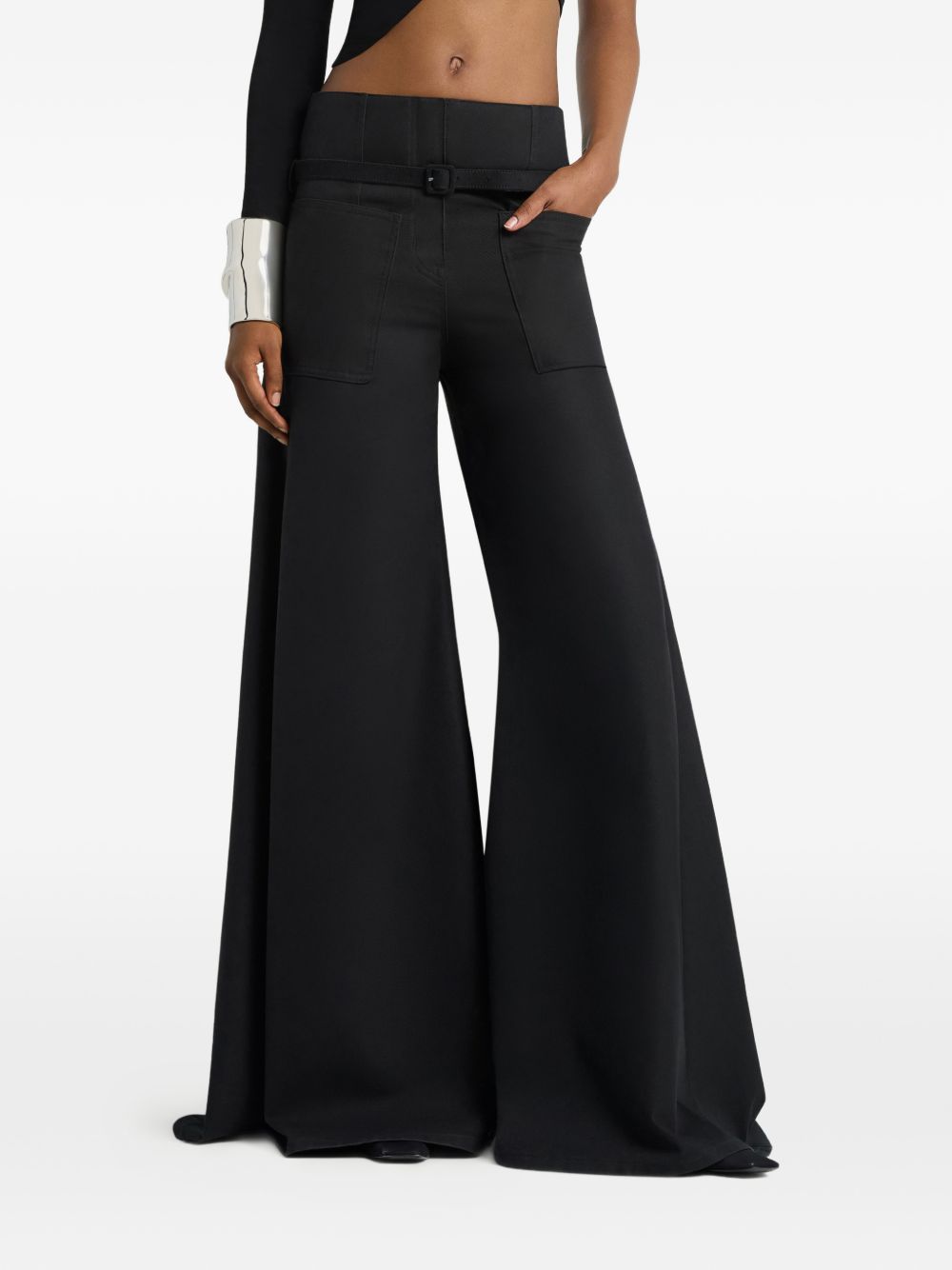 Courreges Women's Cotton Trousers