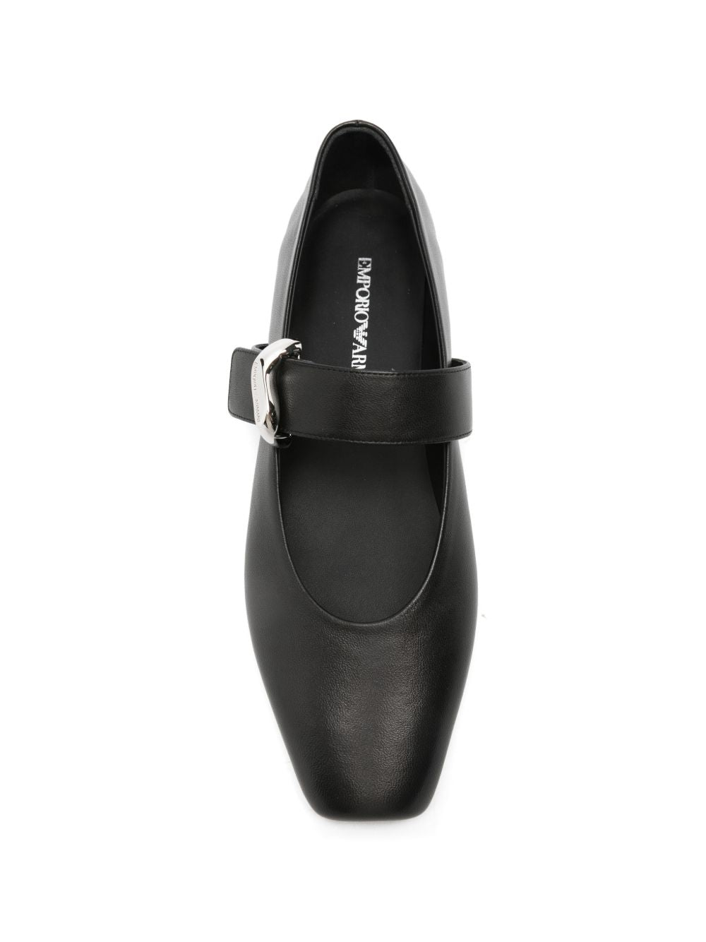 Emporio Armani Exclusive Women's Leather Ballet Flats