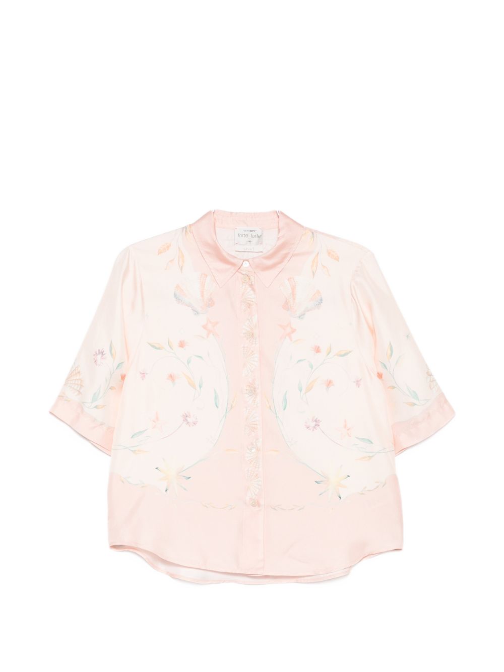 Forte Forte Women's Printed Silk Shirt