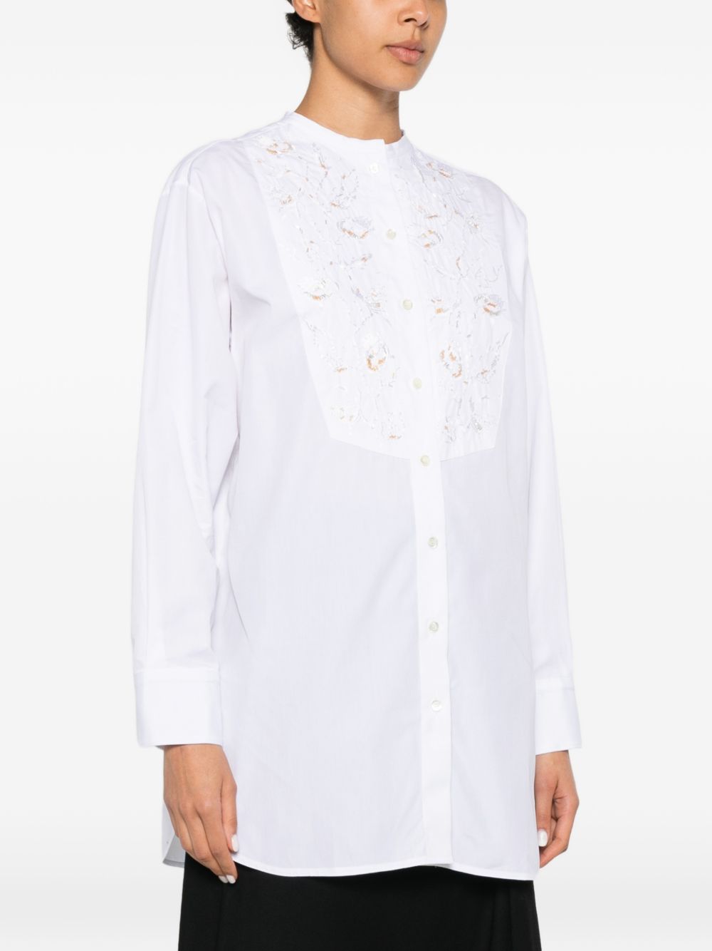 Hippy Realisti Women's Embroidered Cotton Shirt