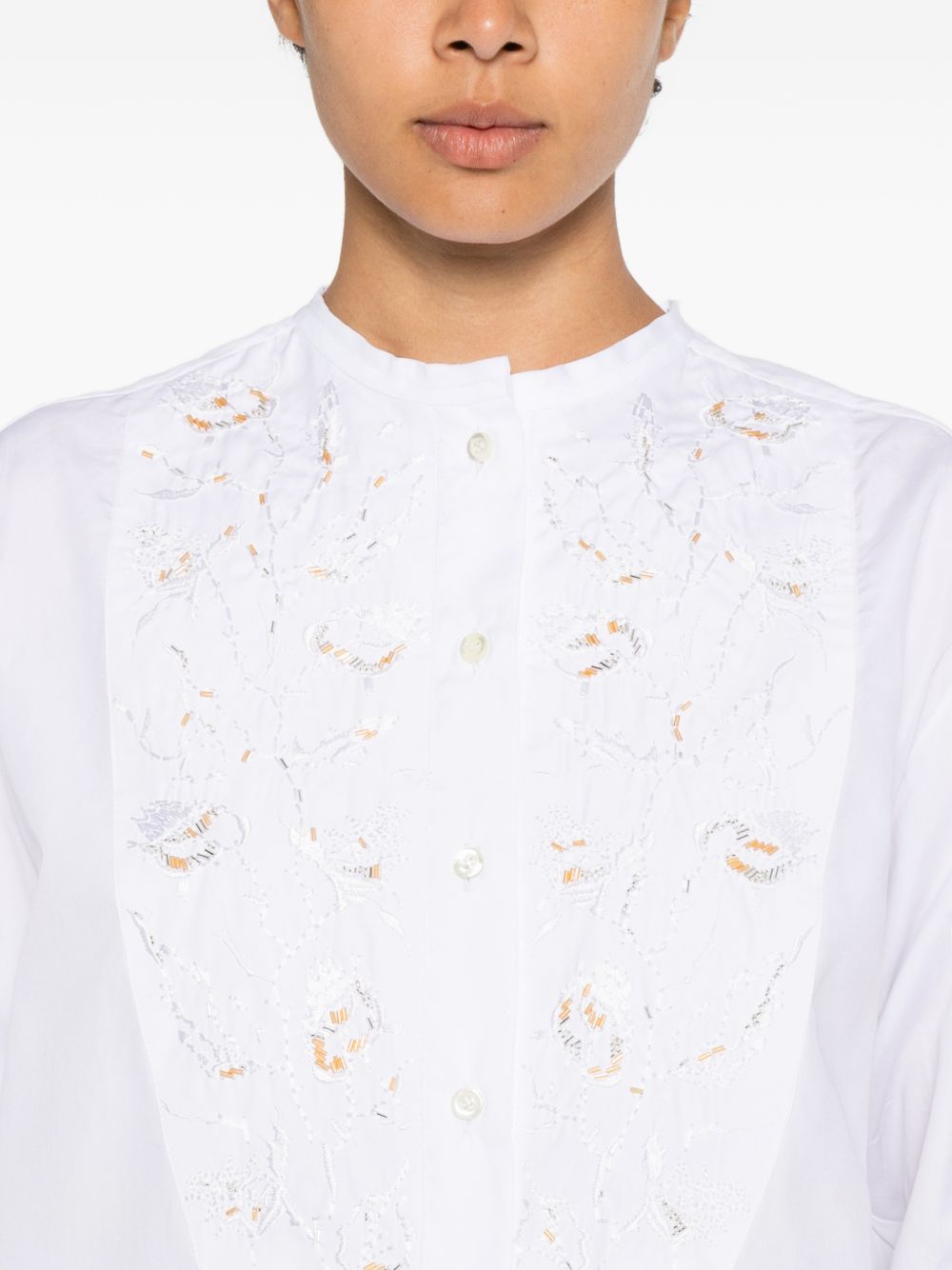 Hippy Realisti Women's Embroidered Cotton Shirt