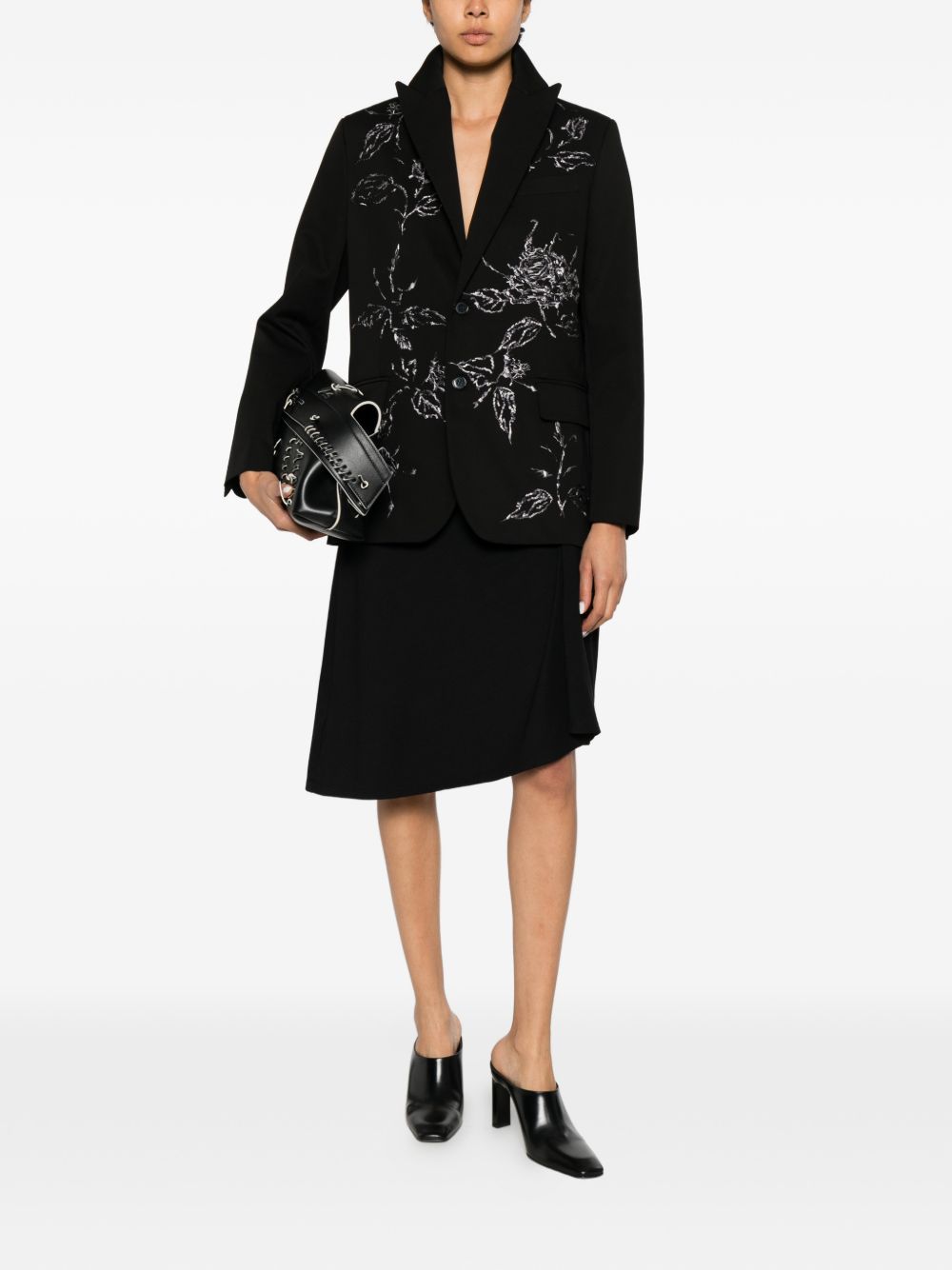 Hippy Realisti Women's Cotton Single-Breasted Blazer Jacket