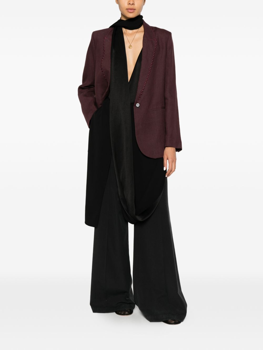 Forte Forte Women's Linen Single-Breasted Jacket