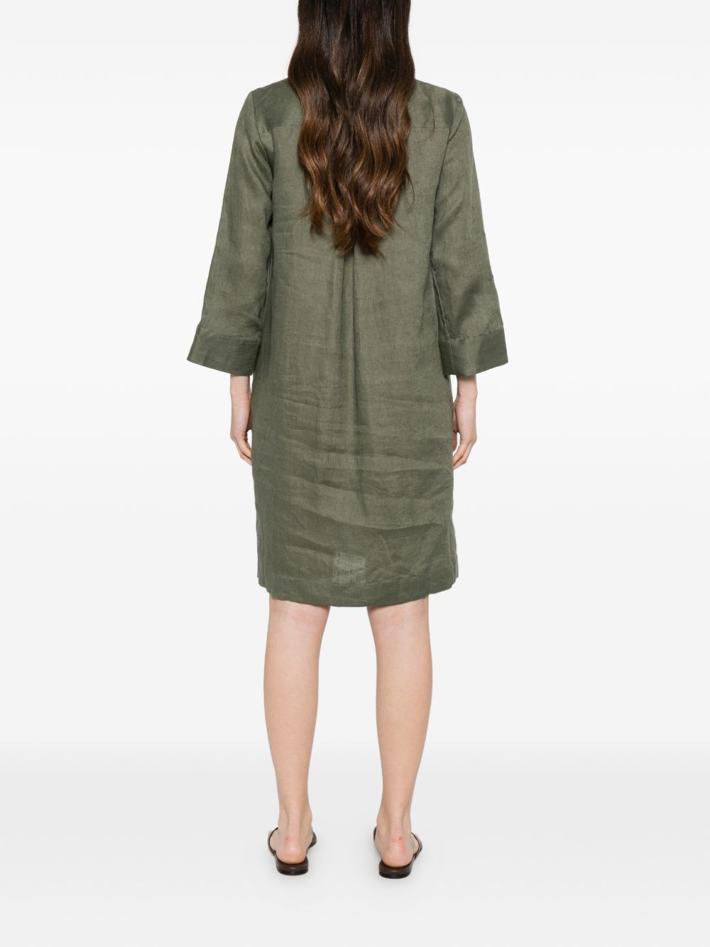 Archivio '67 Women's Linen Chemisier Dress