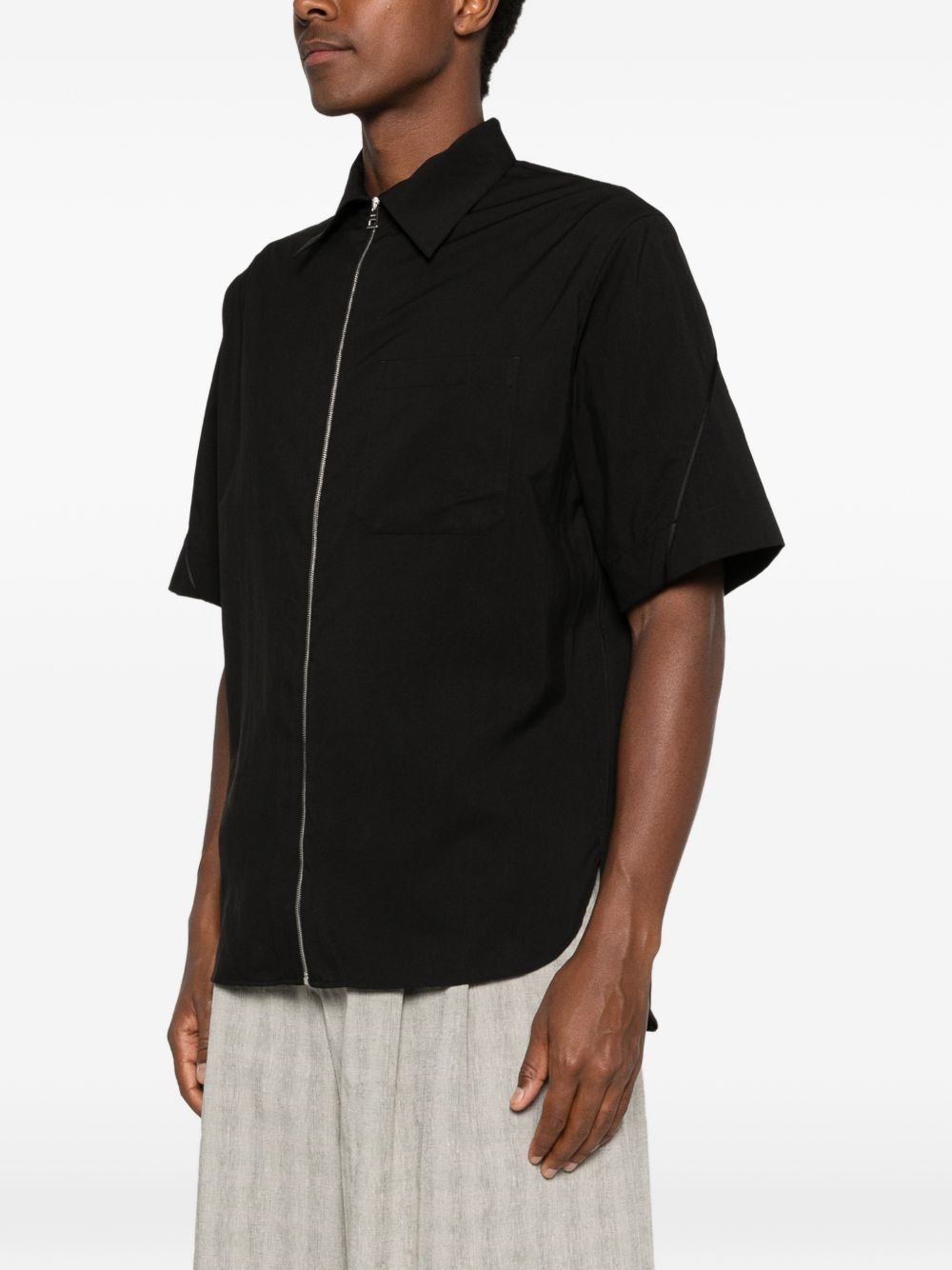 Givenchy Men's Zipped Shirt