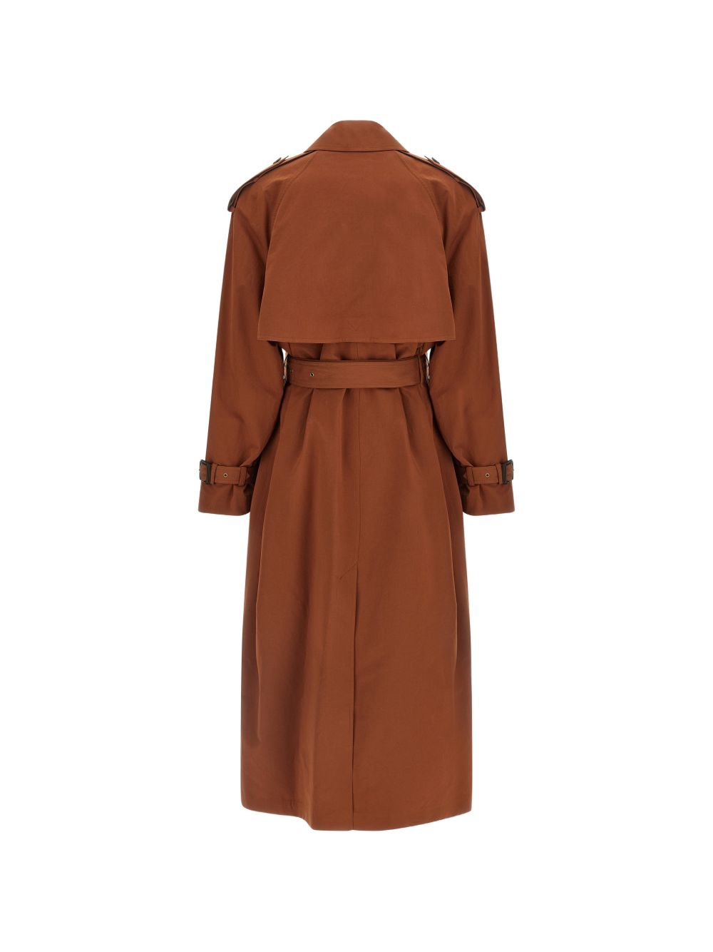 Saint Laurent Women's Cotton And Silk Trench Coat