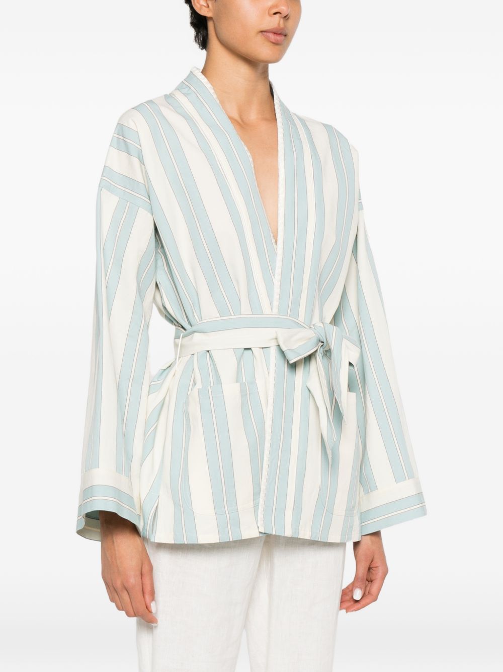 Forte Forte Women's Striped Kimono Jacket
