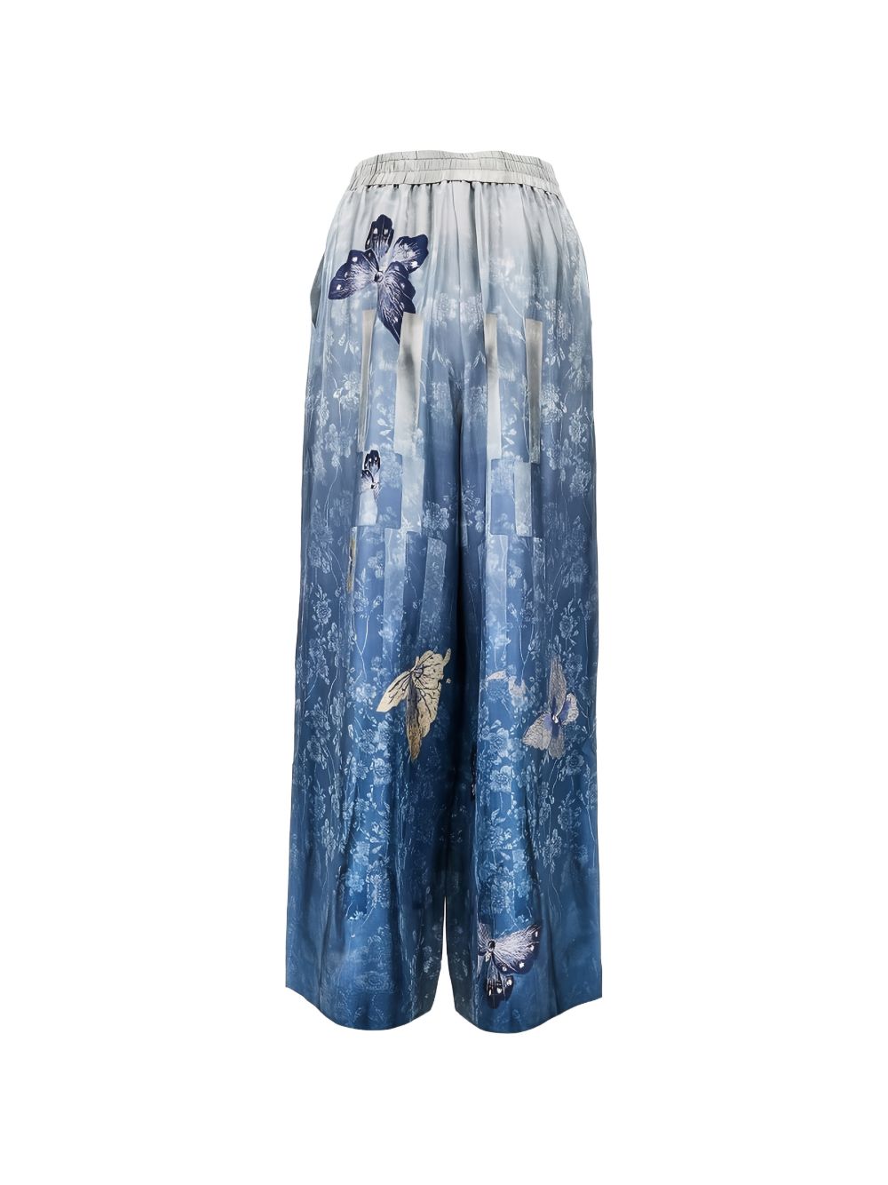 Pierre Louis Mascia Women's Printed Silk Trousers