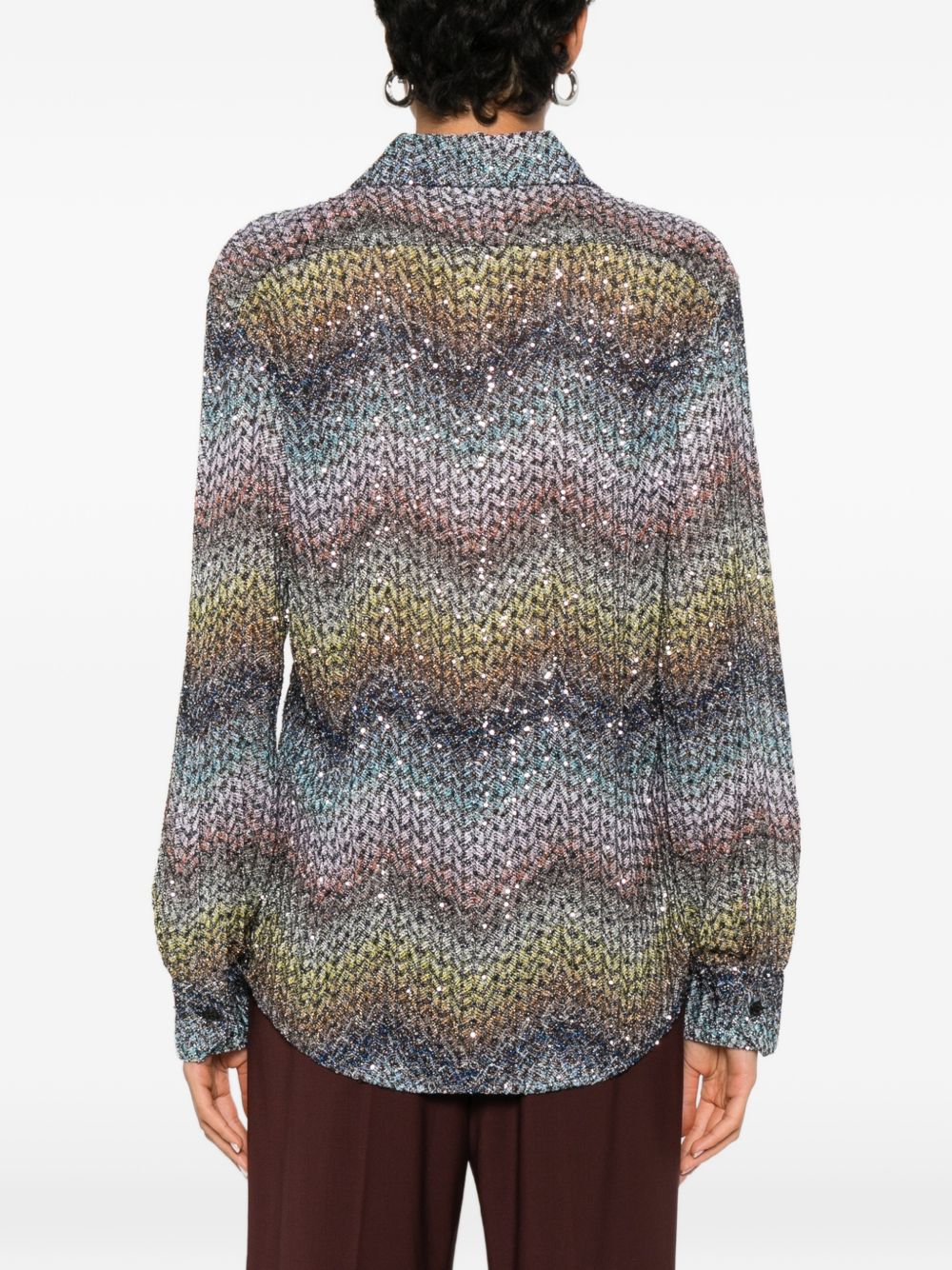 Missoni Women's Zig Zag Print Shirt