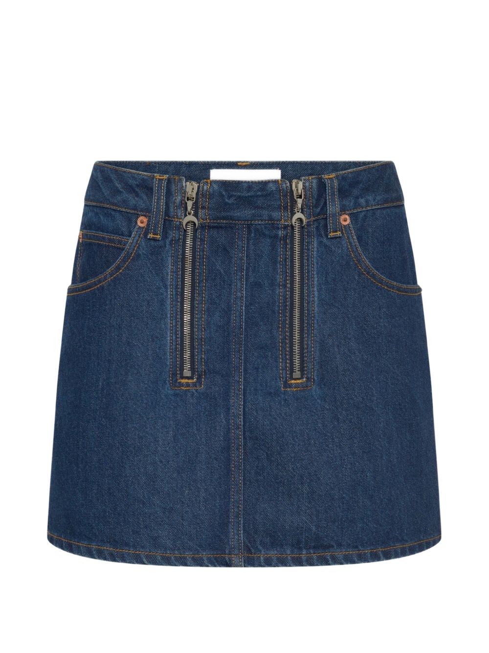 Marine Serre Women's Denim Mini Skirt
