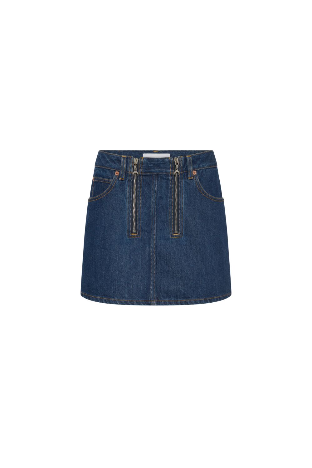 Marine Serre Women's Denim Mini Skirt