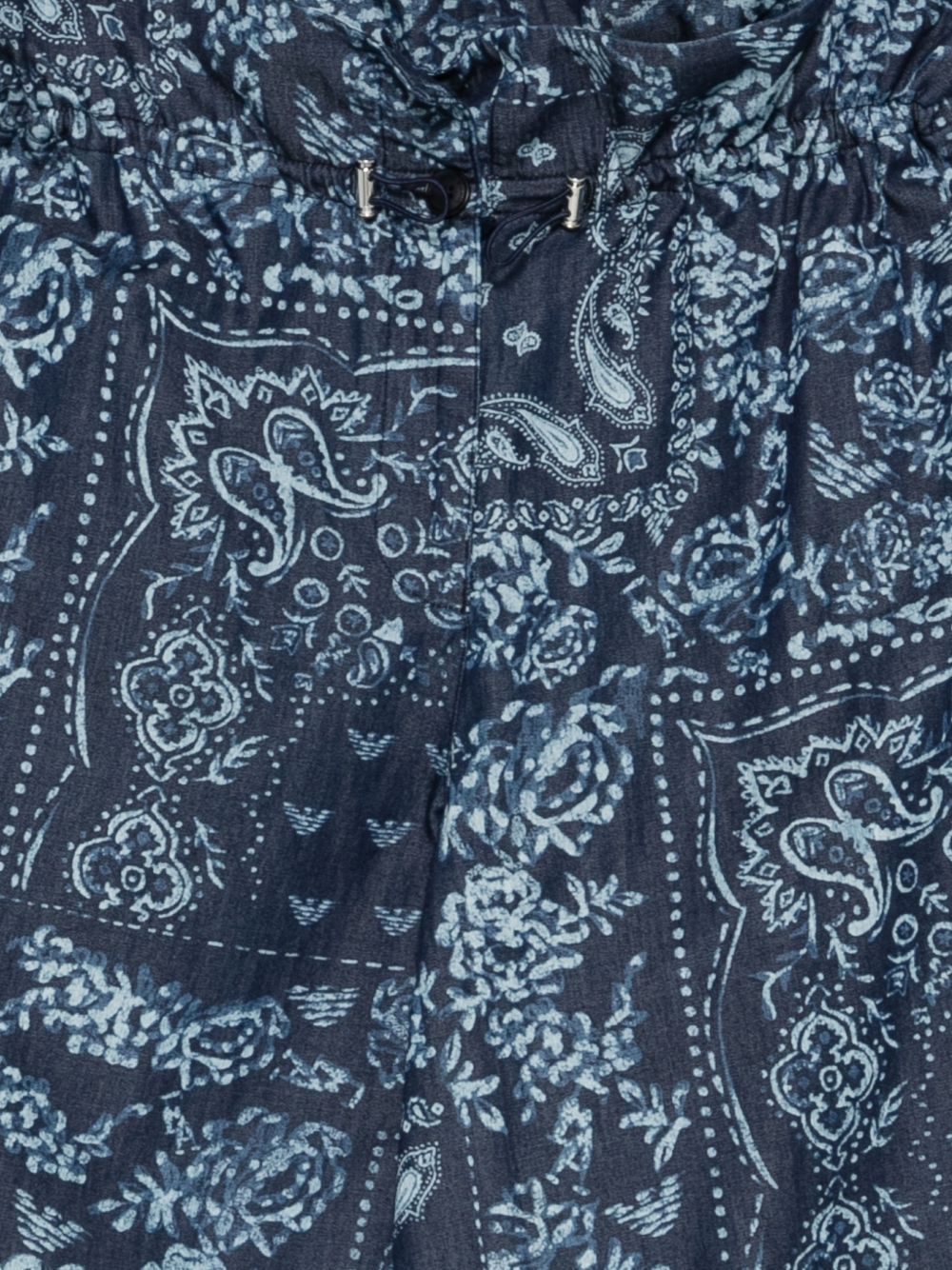 Emporio Armani Women's Printed Cotton Trousers