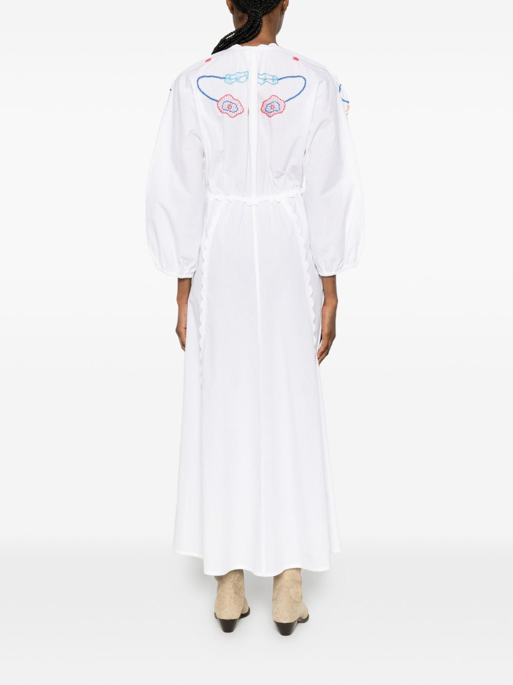 Forte Forte Women's Embroidered Cotton Dress