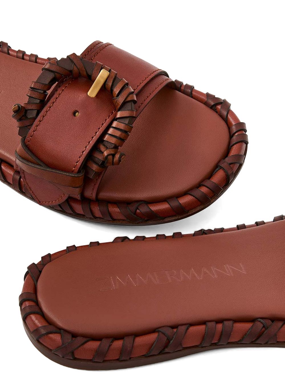 Zimmermann Women's Alchemy Leather Sandals
