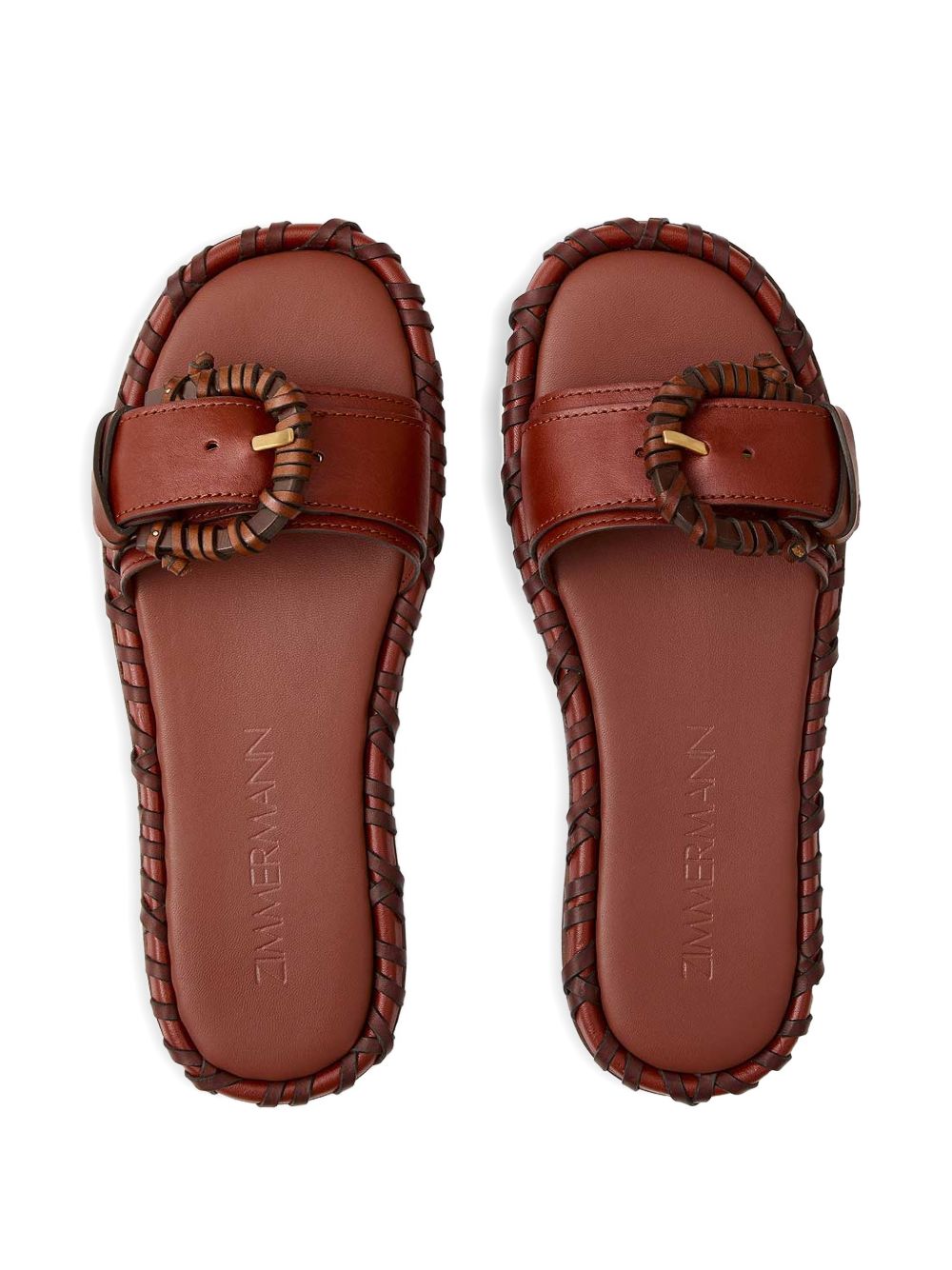 Zimmermann Women's Alchemy Leather Sandals