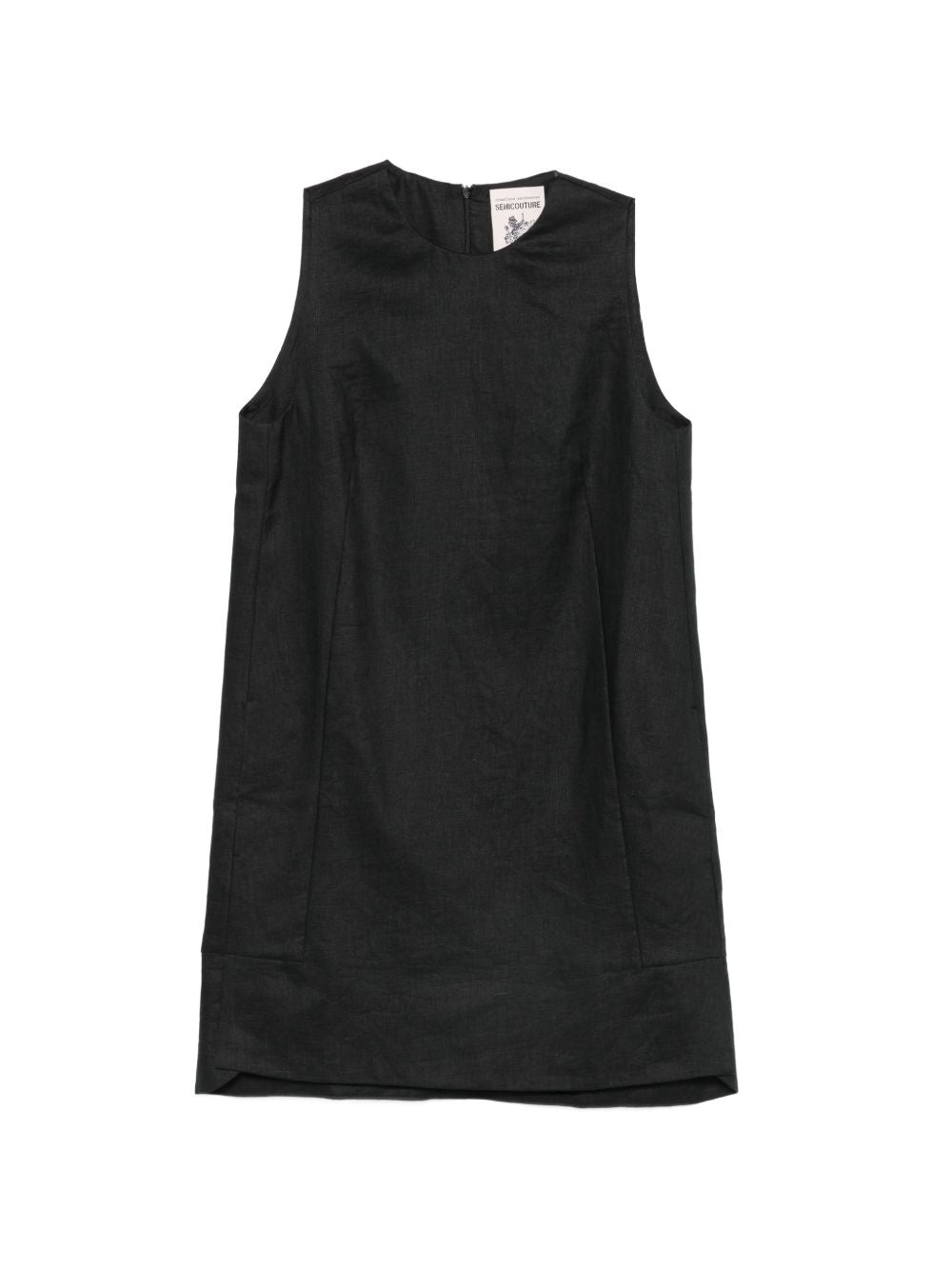 Semicouture Women's Sheena Linen Mini Dress