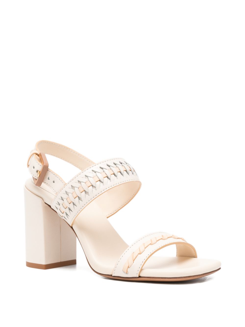 Zimmermann Women's Alchemy Leather Heel Sandals