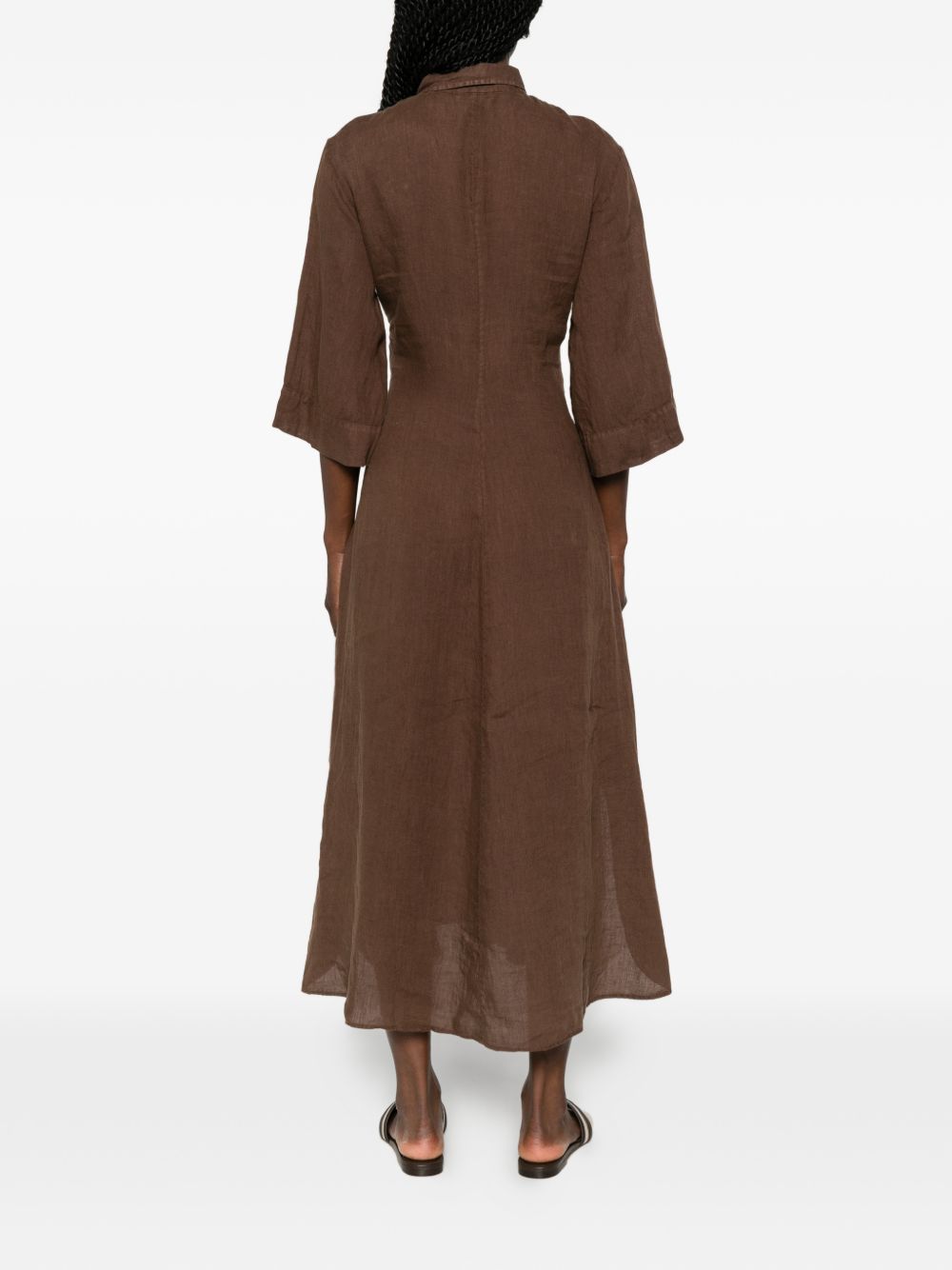 Archivio '67 Women's Linen Chemisier Dress