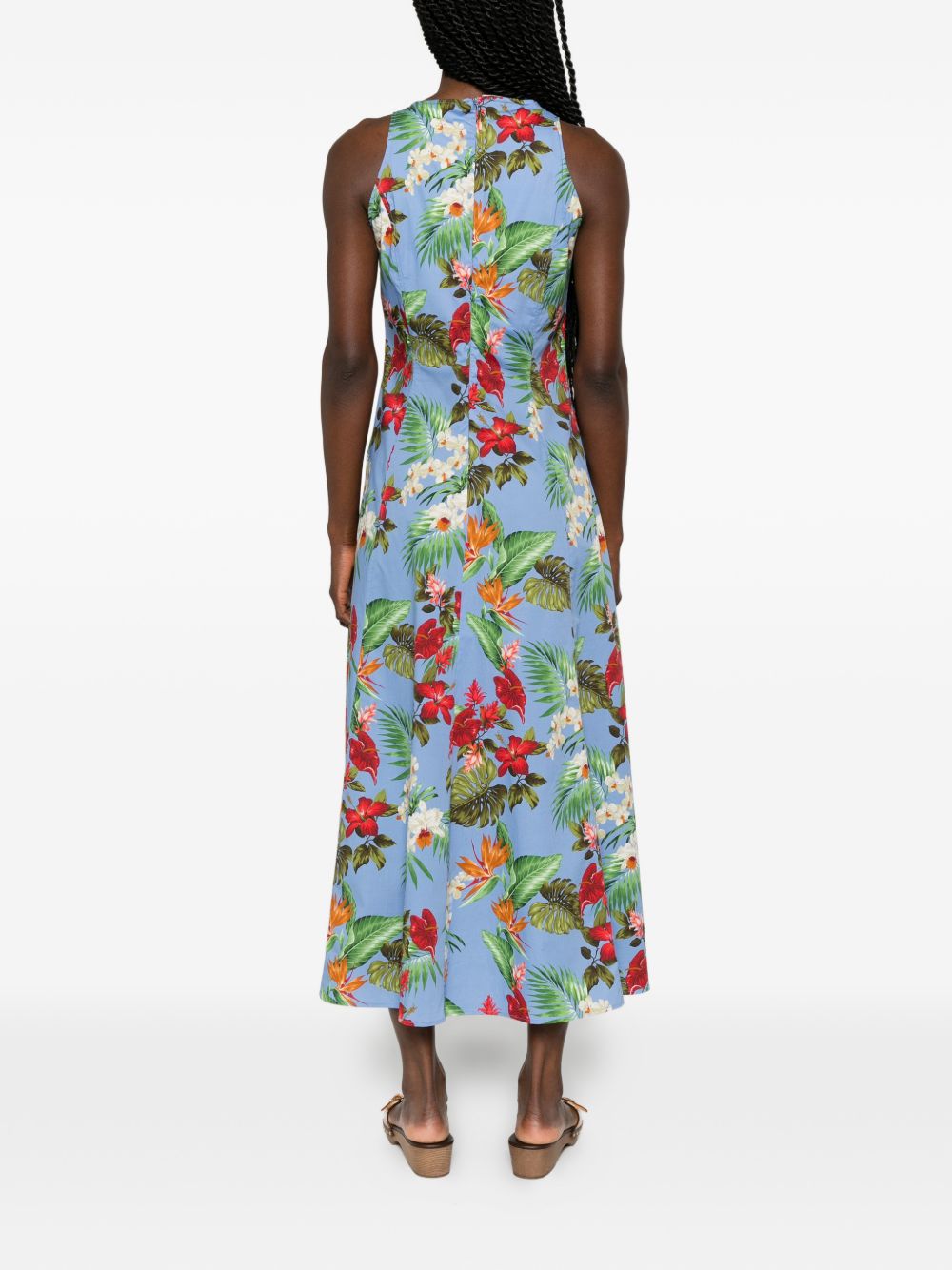 Archivio '67 Women's Printed Cotton Midi Dress