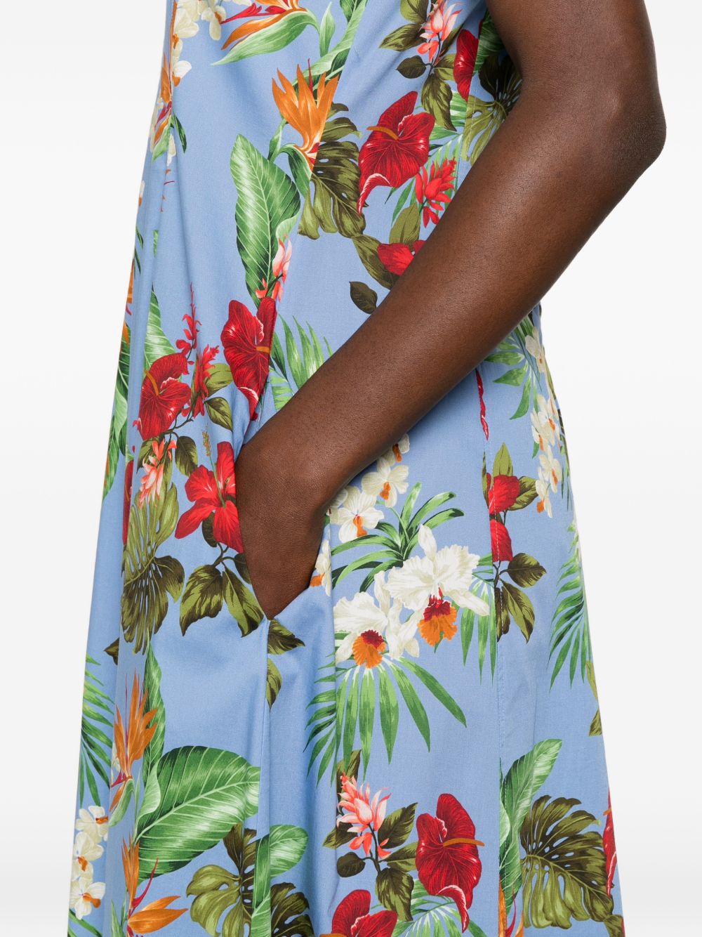 Archivio '67 Women's Printed Cotton Midi Dress