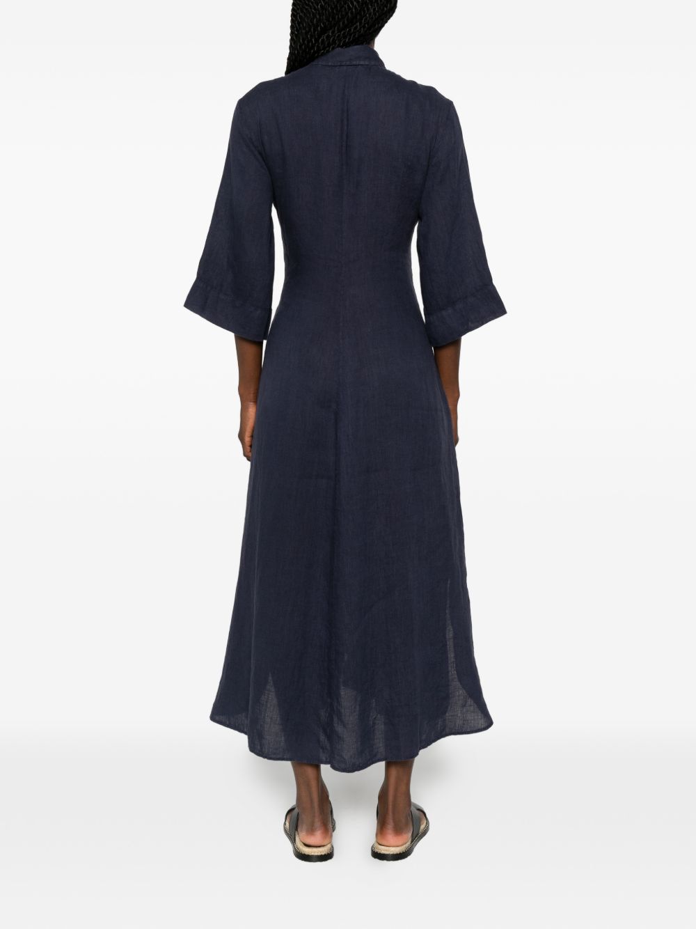 Archivio '67 Women's Linen Chemisier Dress